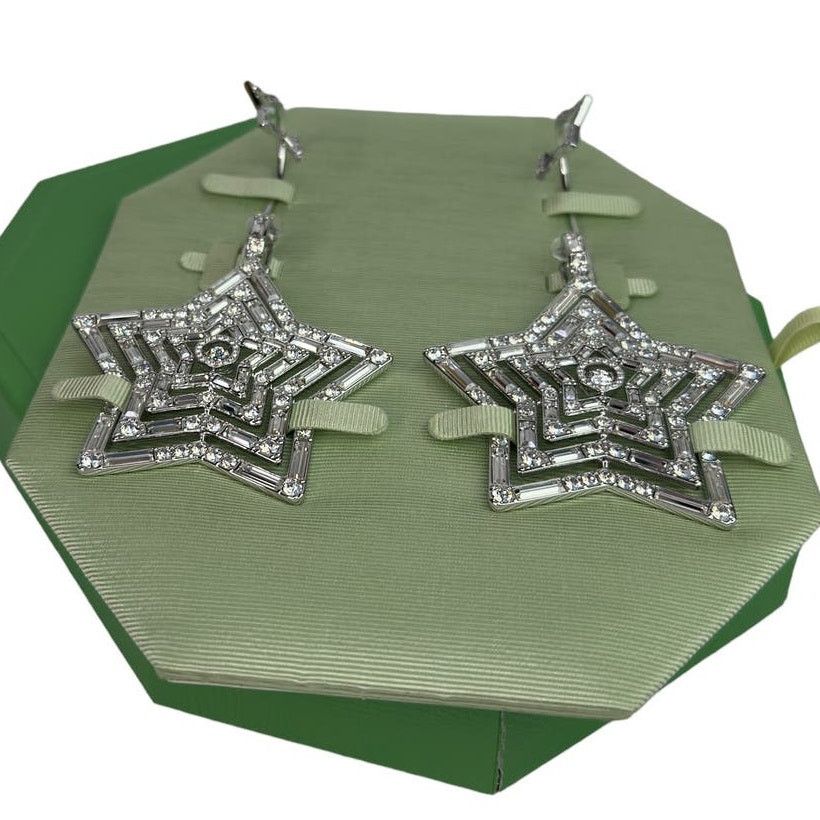 Swarovski Swarovski Stella clip earrings Star, Large Size ONE SIZE - 2 Thumbnail