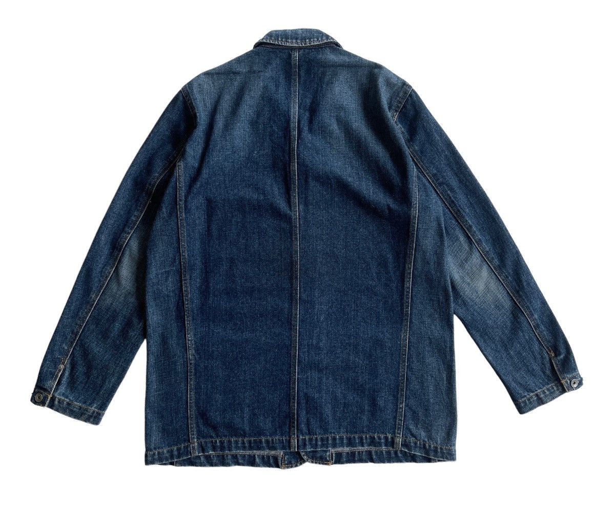 Japanese Brand Japanese Oversize Denim Workers Jacket Size US M / EU 48-50 / 2 - 5 Thumbnail