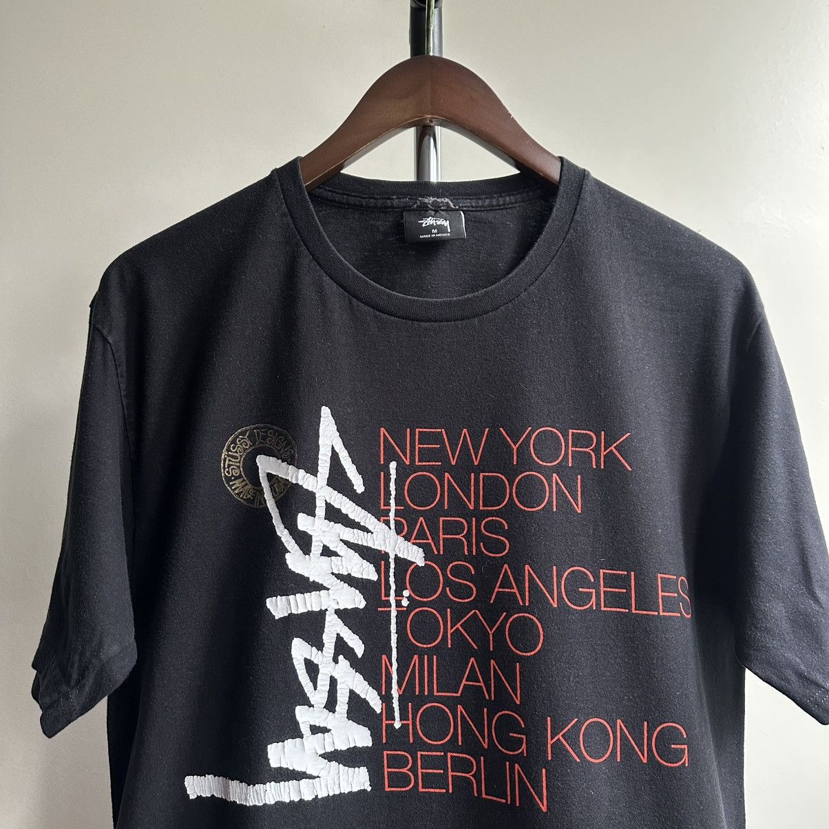 Stussy STUSSY BUANA STACK TEE Size US M / EU 48-50 / 2 - 2 Thumbnail