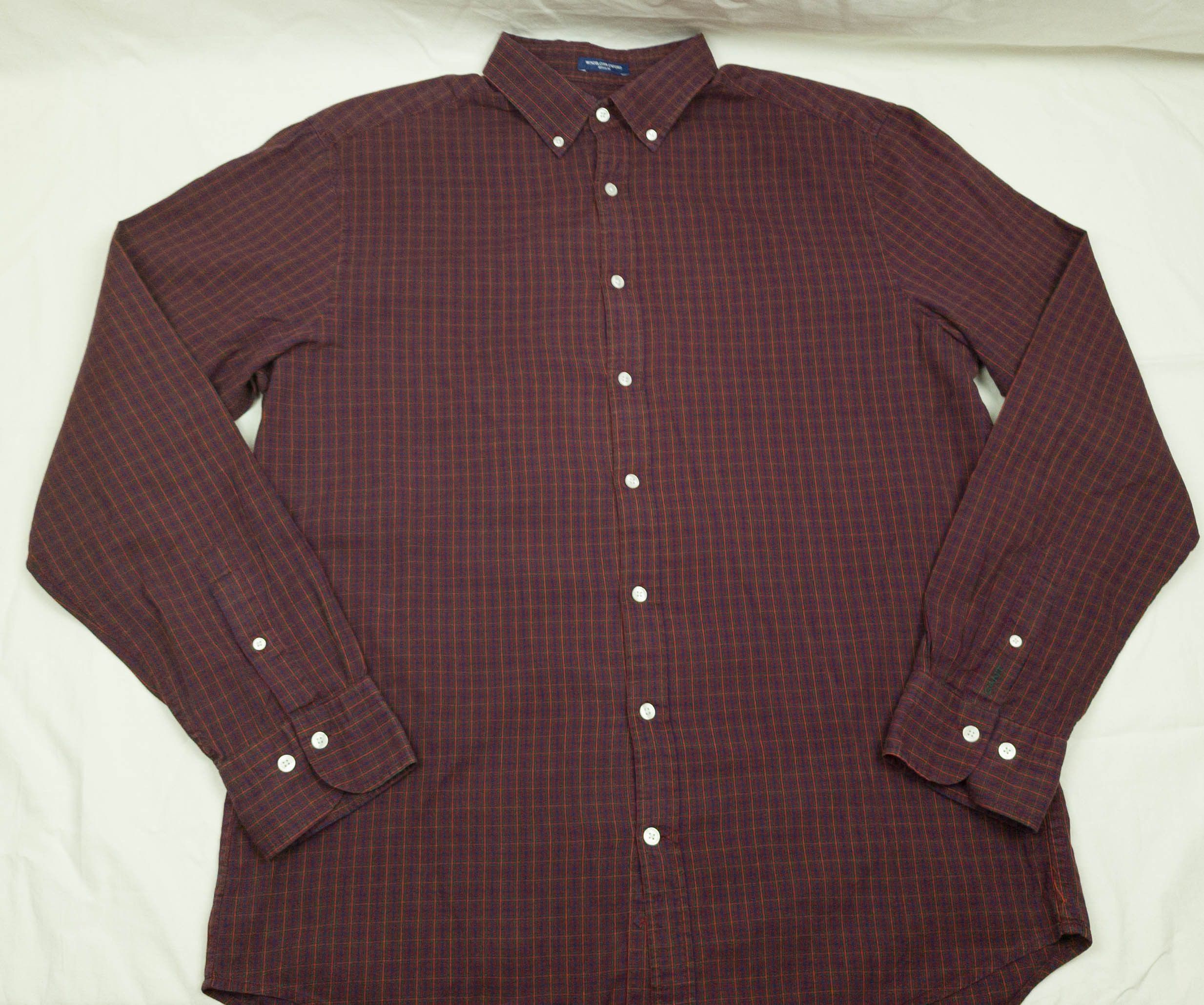 Gant GANT SHIRT LONG SLEEVE COTTON SIZE XL GC Size US XL / EU 56 / 4 - 3 Thumbnail
