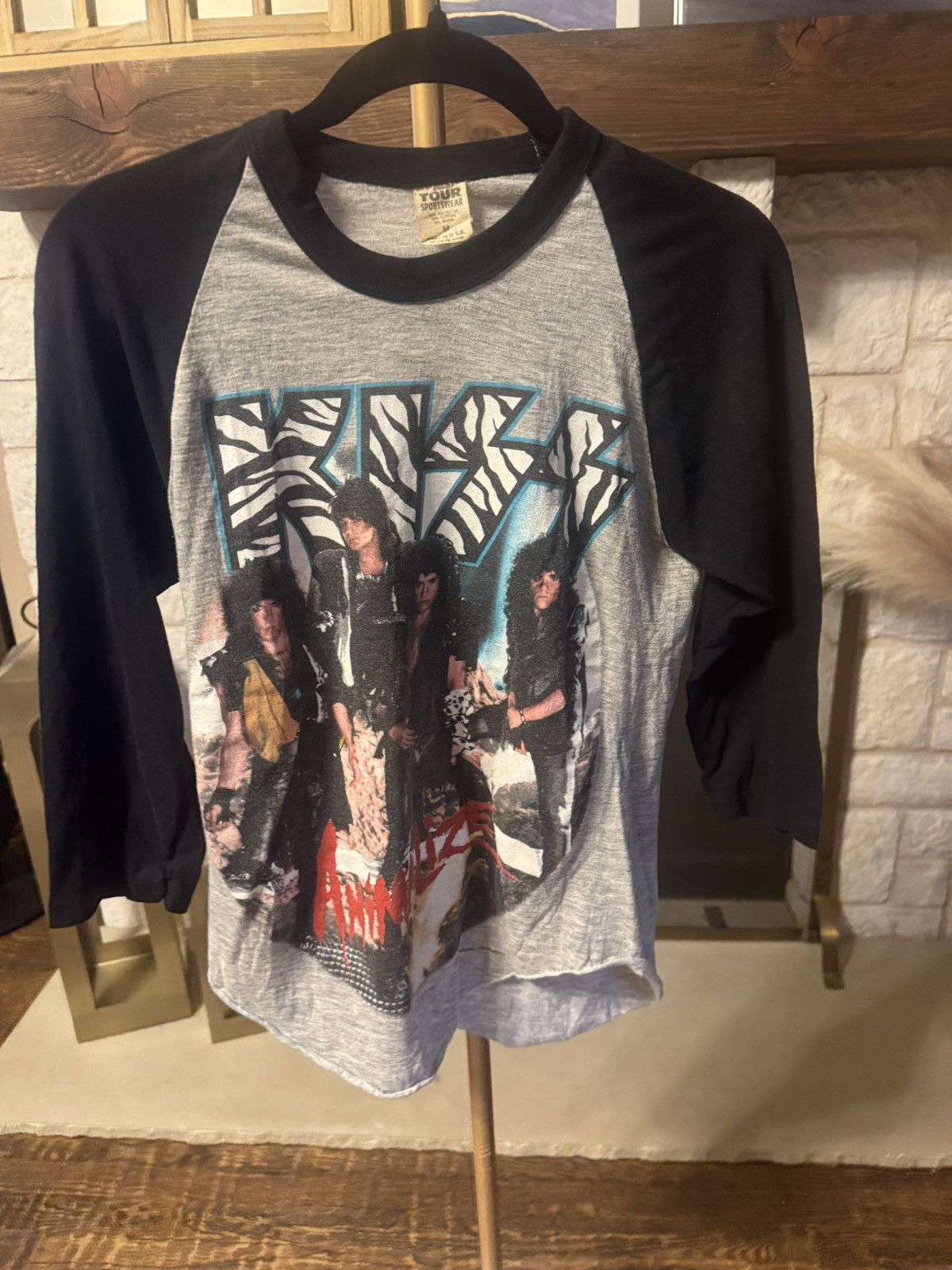 Kiss Animalize Tour Shirt | Grailed