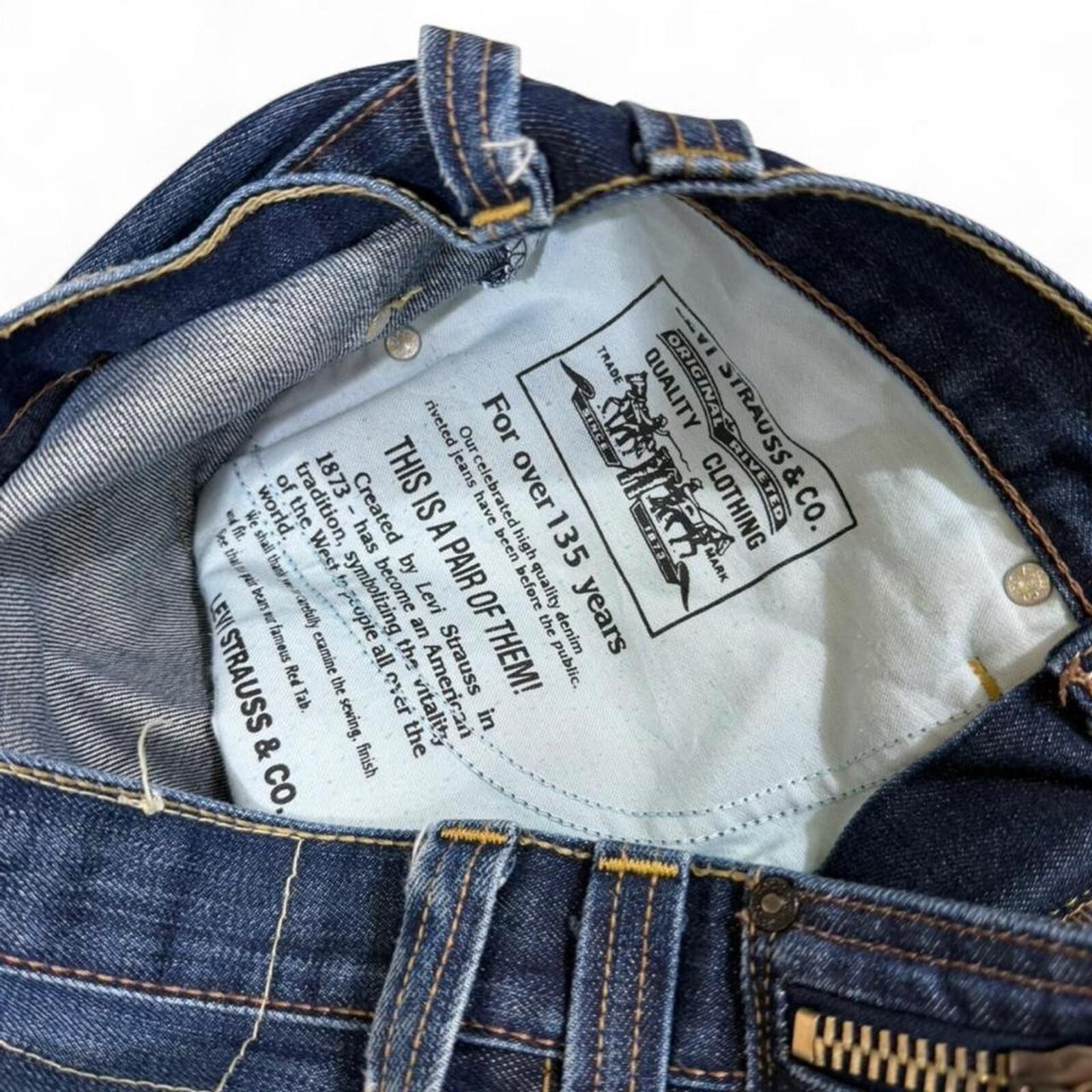 Levi's Levi's 504 straight fit denim jeans Size US 32 / EU 48 - 7 Thumbnail