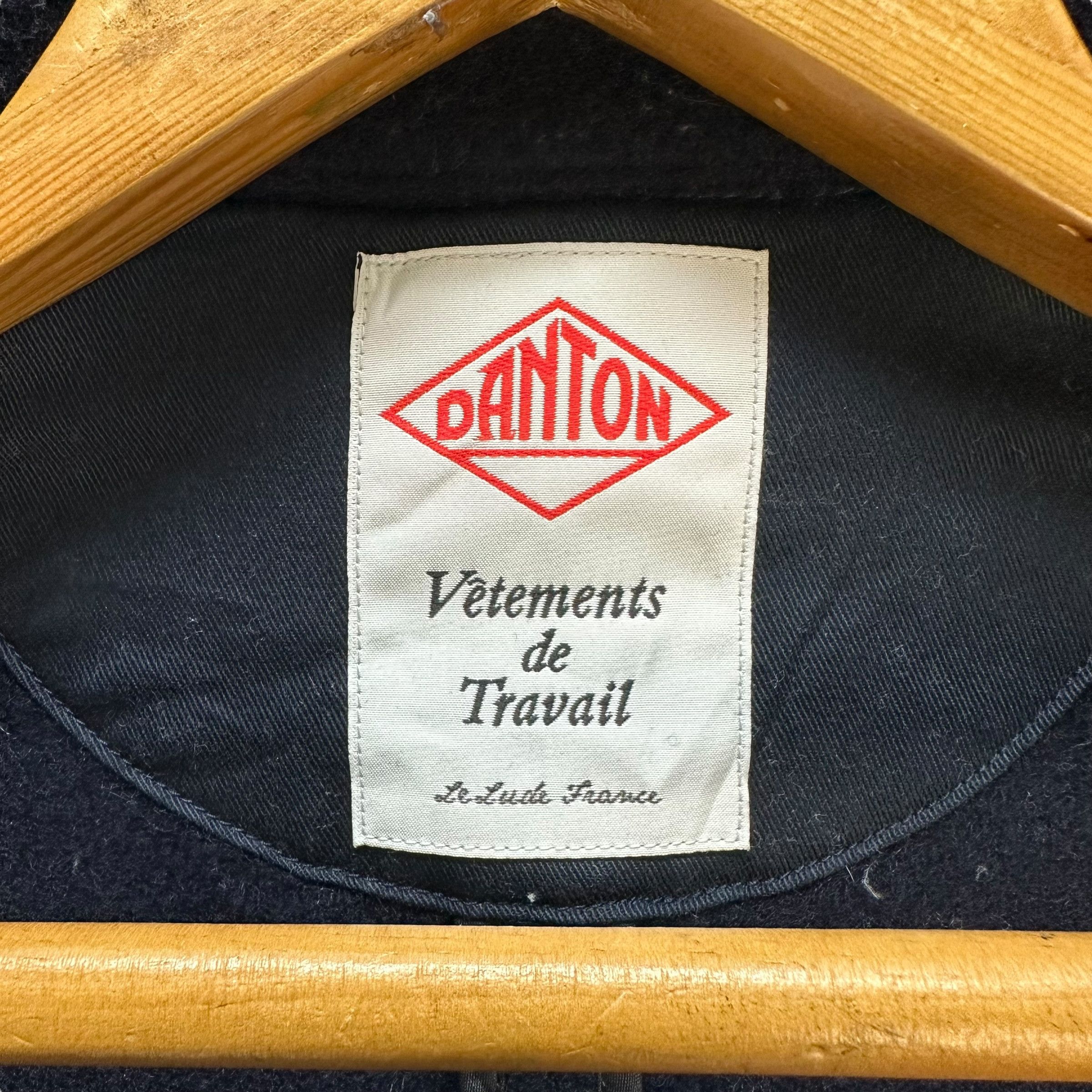 Danton DANTON Made in Japan Navy Blue Wool Coat Jacket #A39-0888 Size US S / EU 44-46 / 1 - 8 Thumbnail