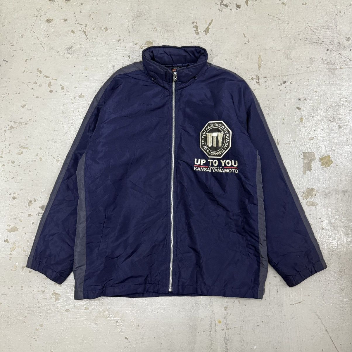 Kansai Yamamoto Vintage Up to You Kansai Yamamoto Embroidered Logo Jacket Size US L / EU 52-54 / 3 - 2 Thumbnail