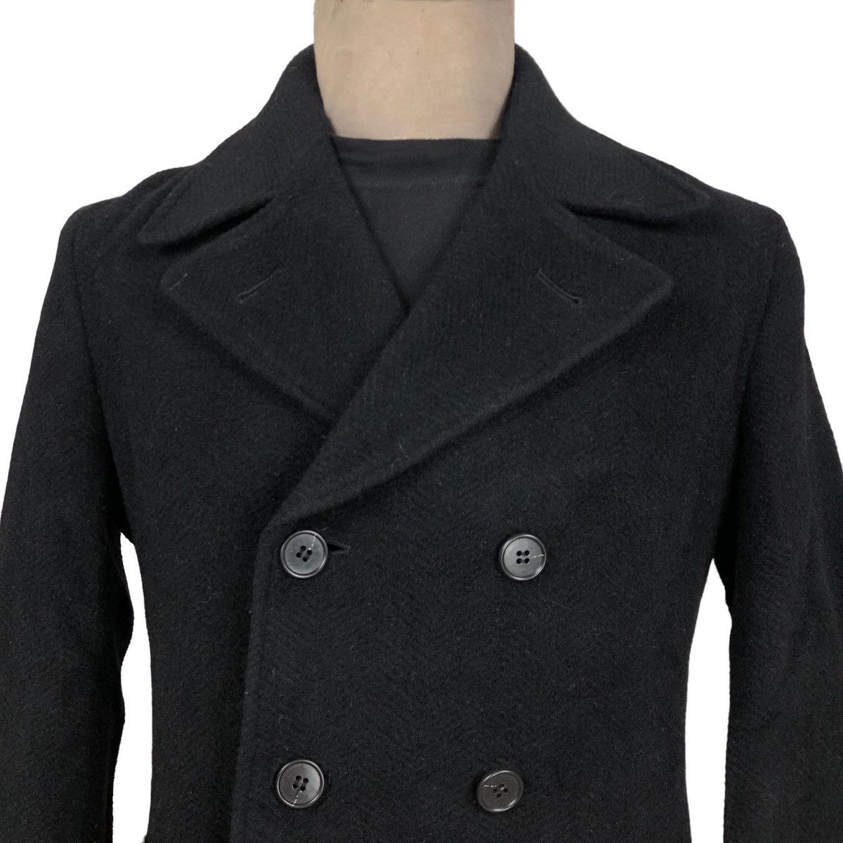 Yohji Yamamoto Vintage 90s Yohji Yamamoto D’Urban A.A.R Wool Trench Coat Size US M / EU 48-50 / 2 - 7 Thumbnail
