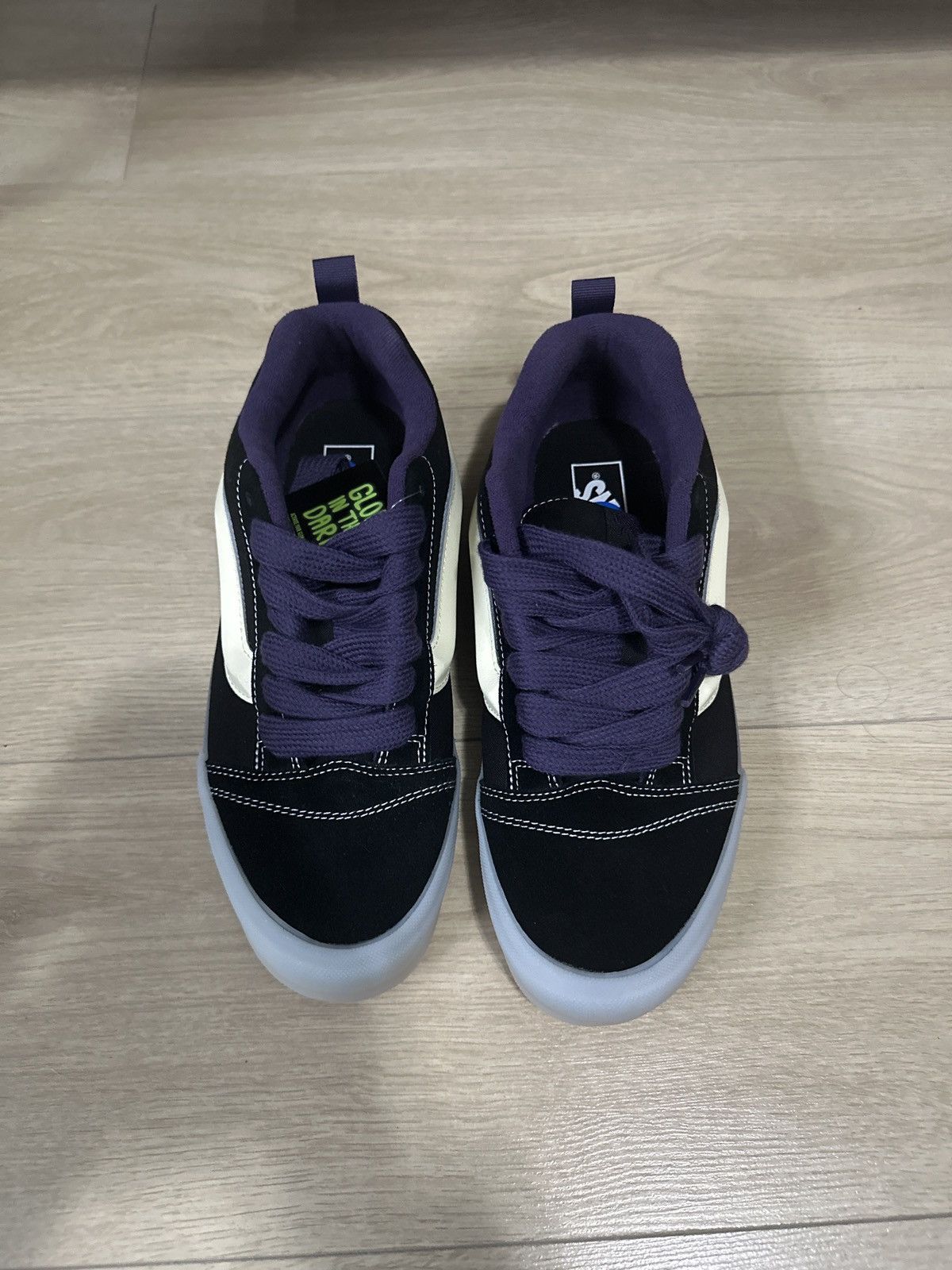 Vans Vans knu skool glow in the dark Size US 10.5 / EU 43-44 - 3 Thumbnail