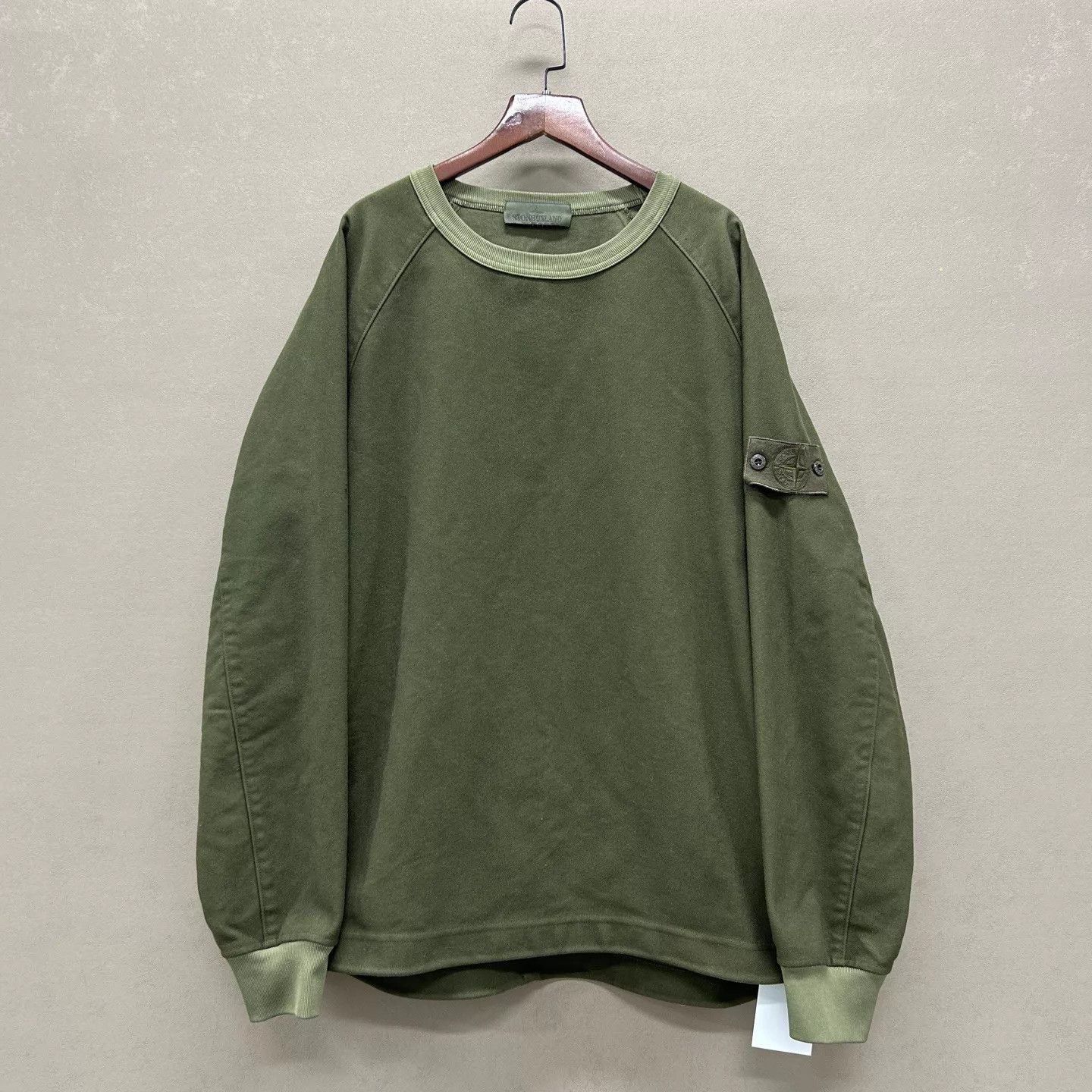 Stone Island Green Long-Sleeve Sweatshirt Size L Size US L / EU 52-54 / 3 - 1 Thumbnail