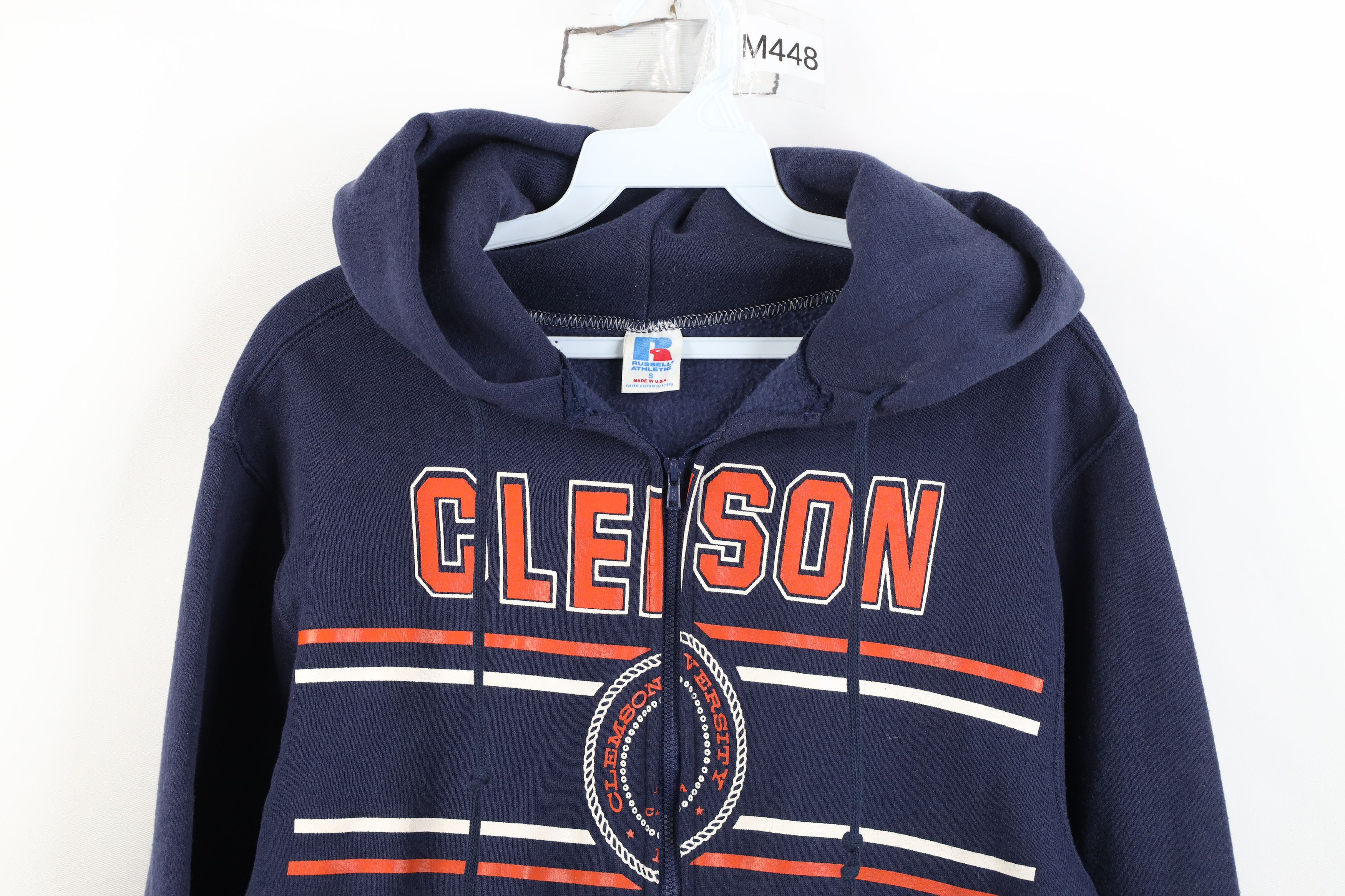Russell Athletic Vintage 80s Russell Athletic University Full Zip Hoodie USA Size US S / EU 44-46 / 1 - 2 Thumbnail
