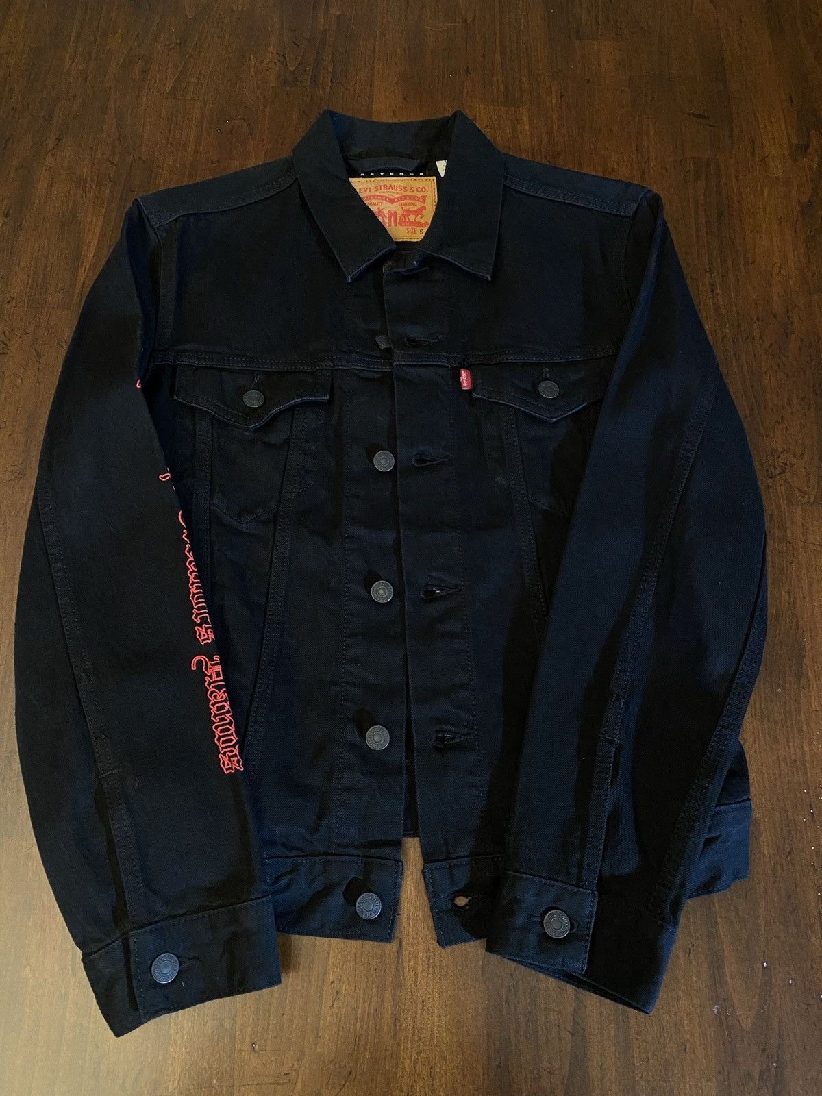 Levi's 1/100 Revenge x Levi’s Denim Jacket Size US S / EU 44-46 / 1 - 3 Thumbnail