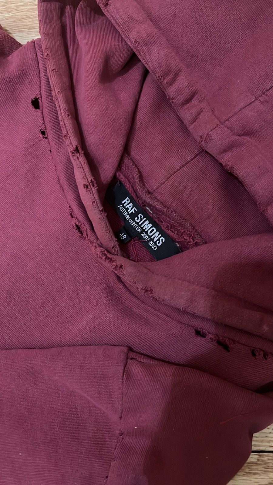 Raf Simons × Raf by Raf Simons Raf Simons AW2002 Virginia Creeper “Roots” Hoodie Size US M / EU 48-50 / 2 - 10 Thumbnail