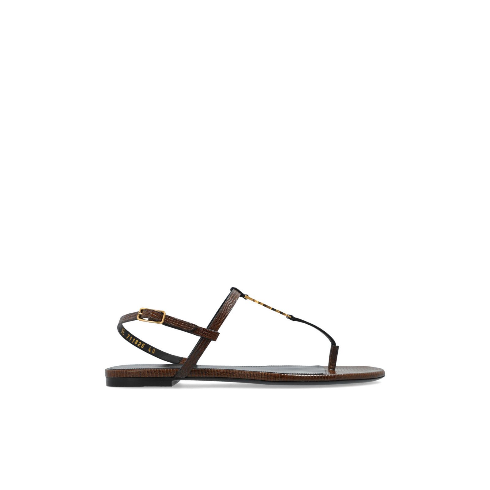 SAINT LAURENT Cassandra Brown Sandals New & Authentic (Women