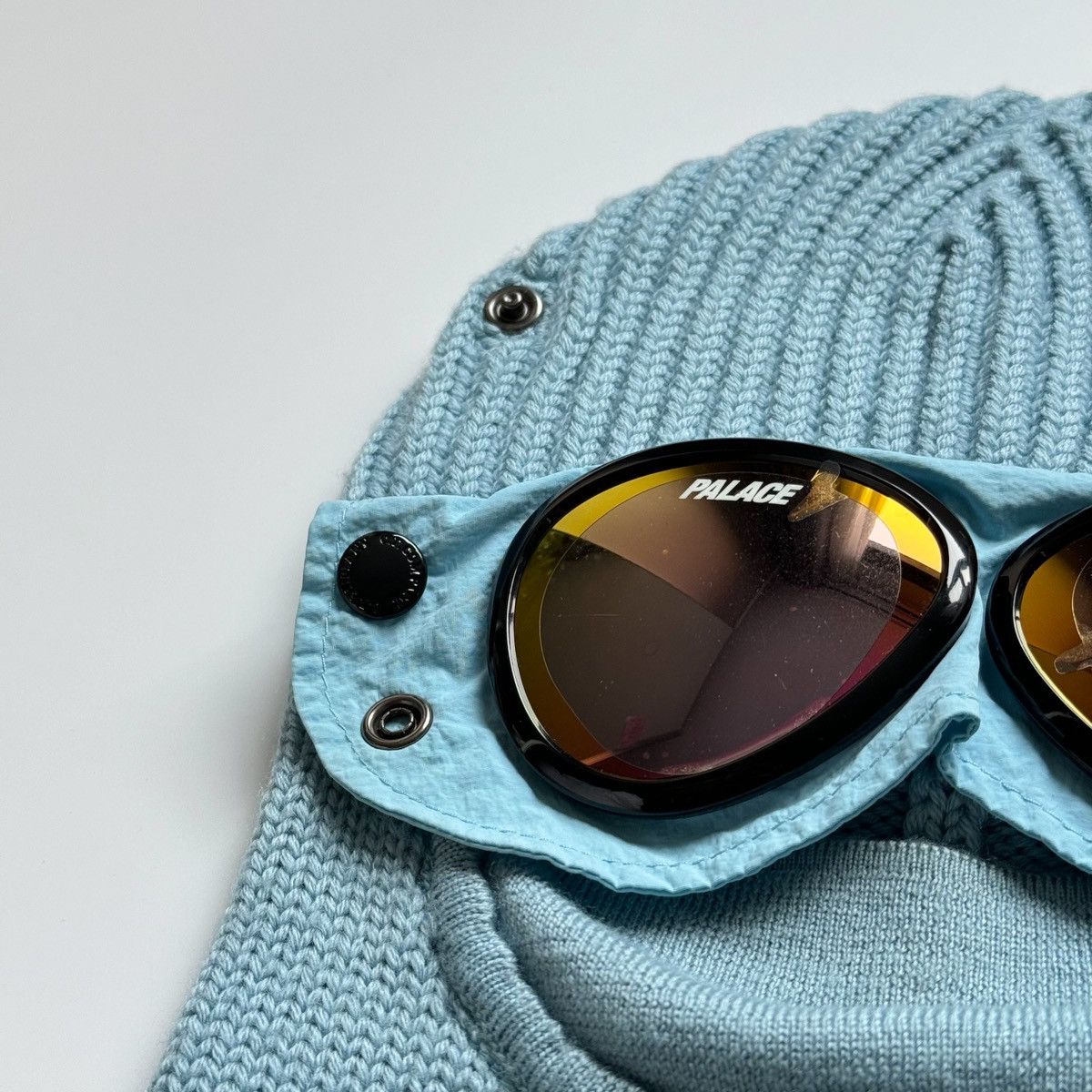 C.P. Company × Palace Palace x C.P. Company Goggle Balaclava | Grailed
