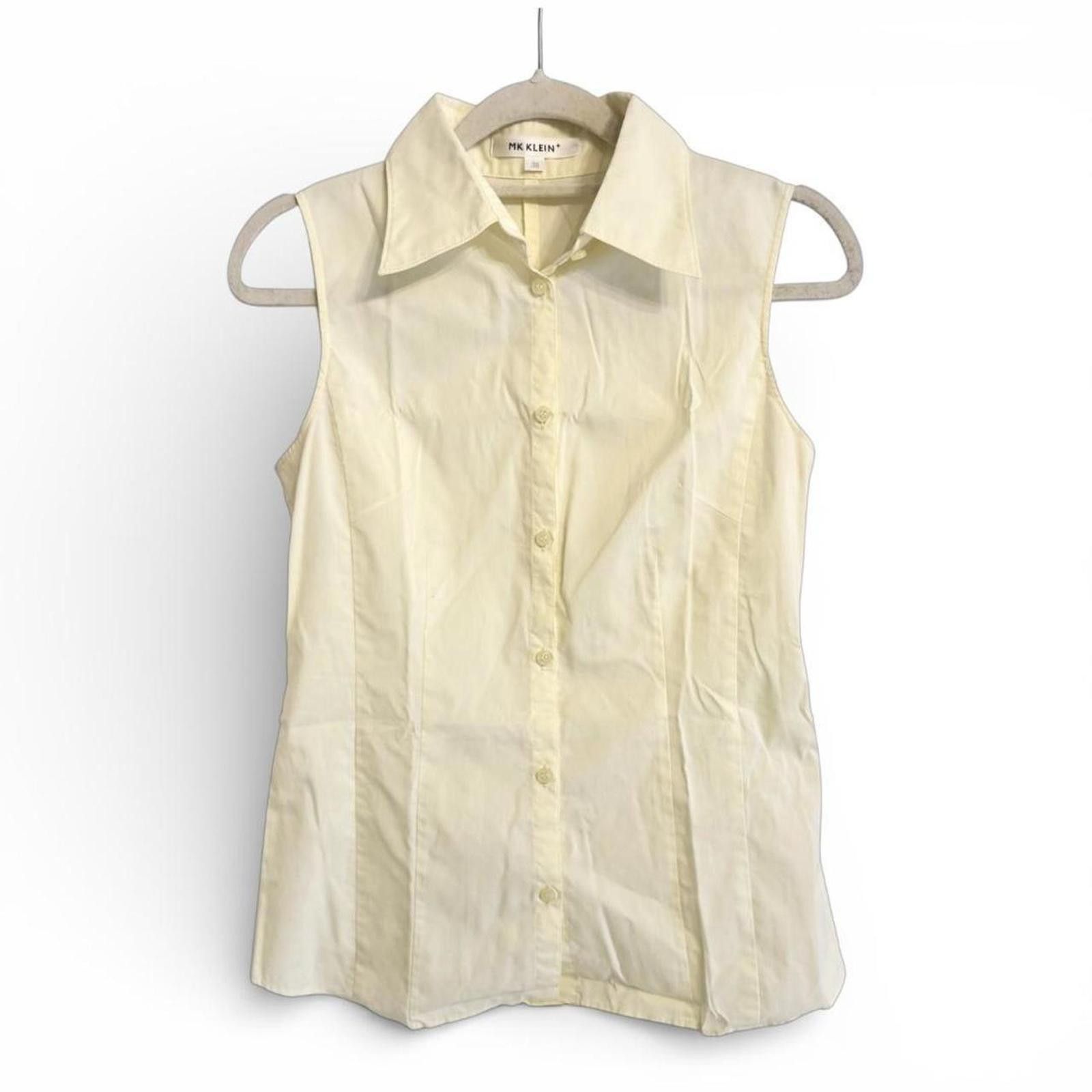 Other Preppy whimsy core cream no sleeve blouse top Size XS / US 0-2 / IT 36-38 - 1 Thumbnail