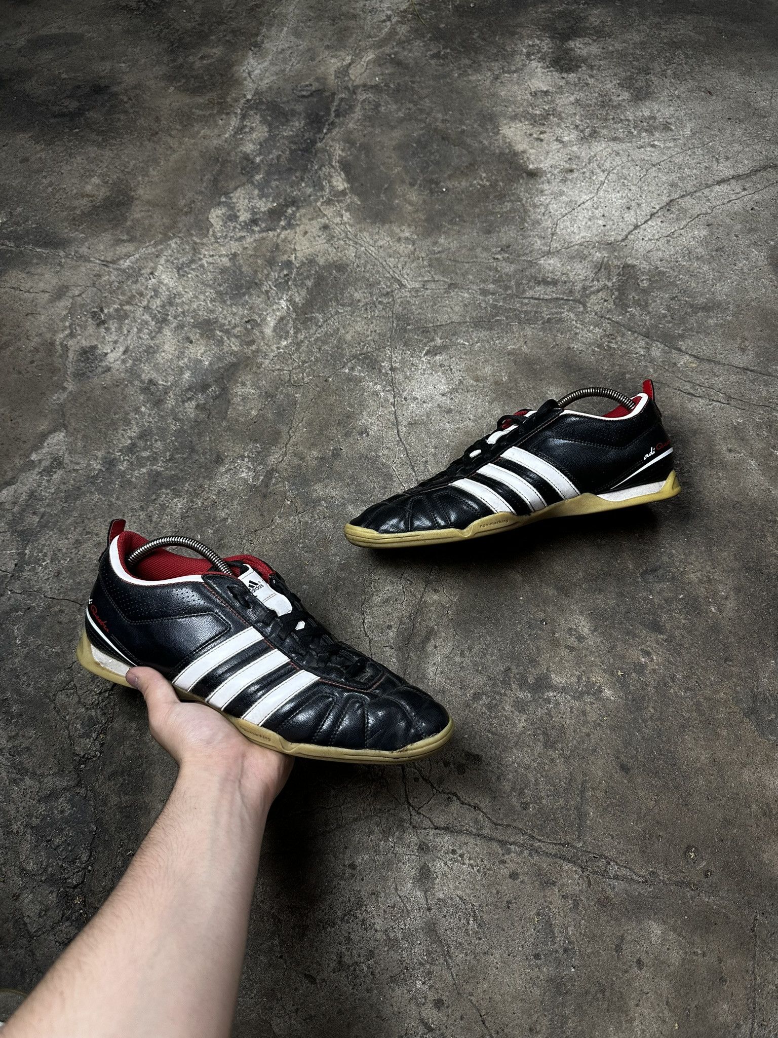 Adidas 00s Adidas Soccer Low Leather Football Sneakers 2000s