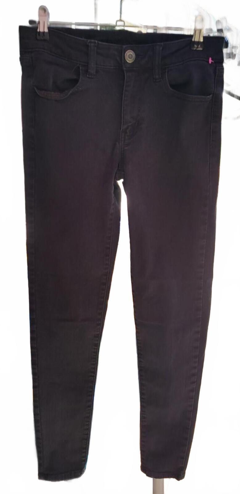 American Eagle Outfitters American Eagle Black Skinny Jeans Size 8 Size 30" / US 8 / IT 44 - 1 Thumbnail