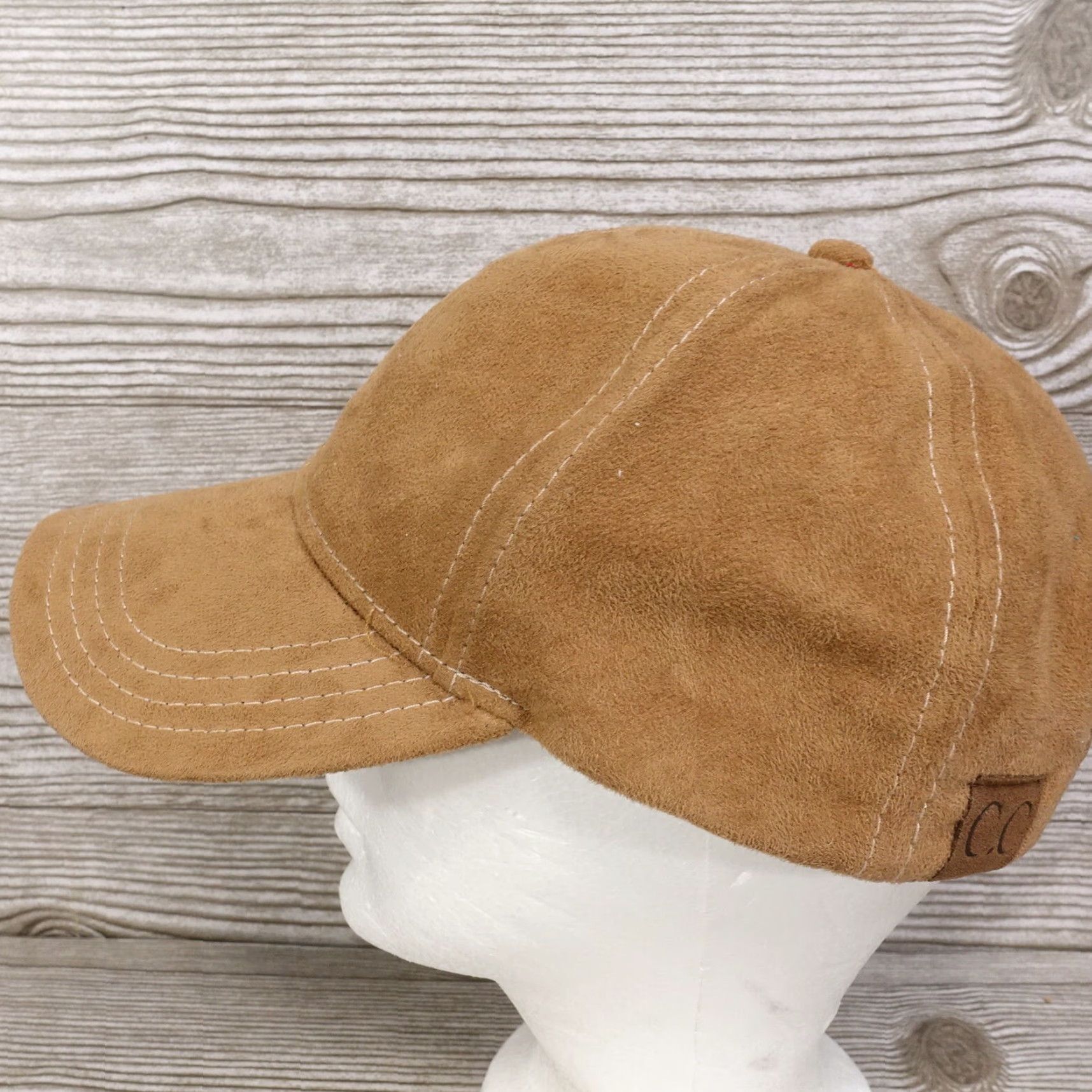 FELT C.C. Brown Adjustable Baseball Hat Cap Womens Size ONE SIZE - 4 Thumbnail