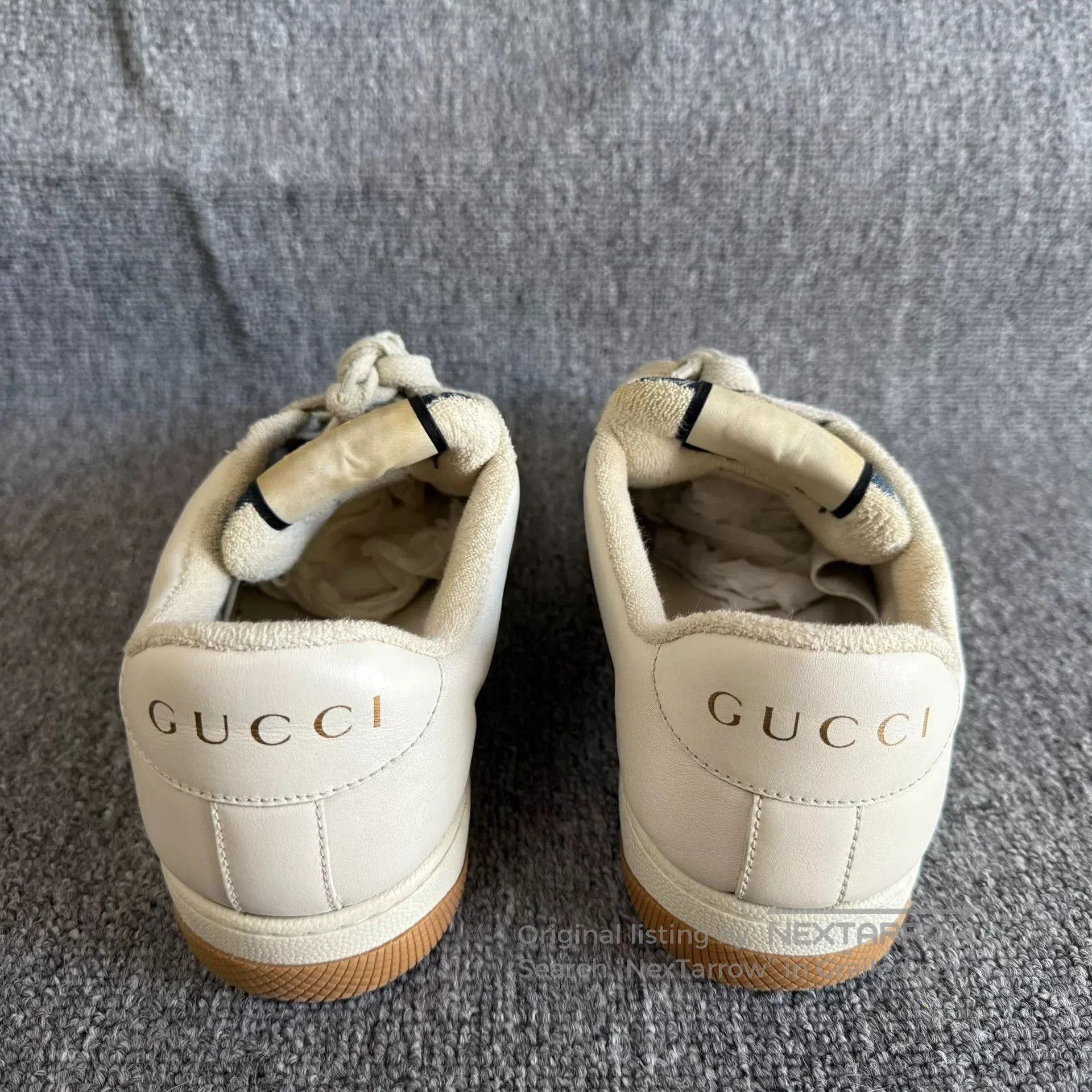 Gucci Gucci Denim Blue Dirty Shoes Size 40. Size US 7 / EU 40 - 4 Thumbnail
