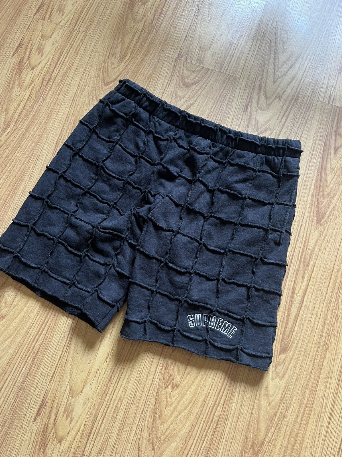 Supreme Reverse Patchwork shorts good XL