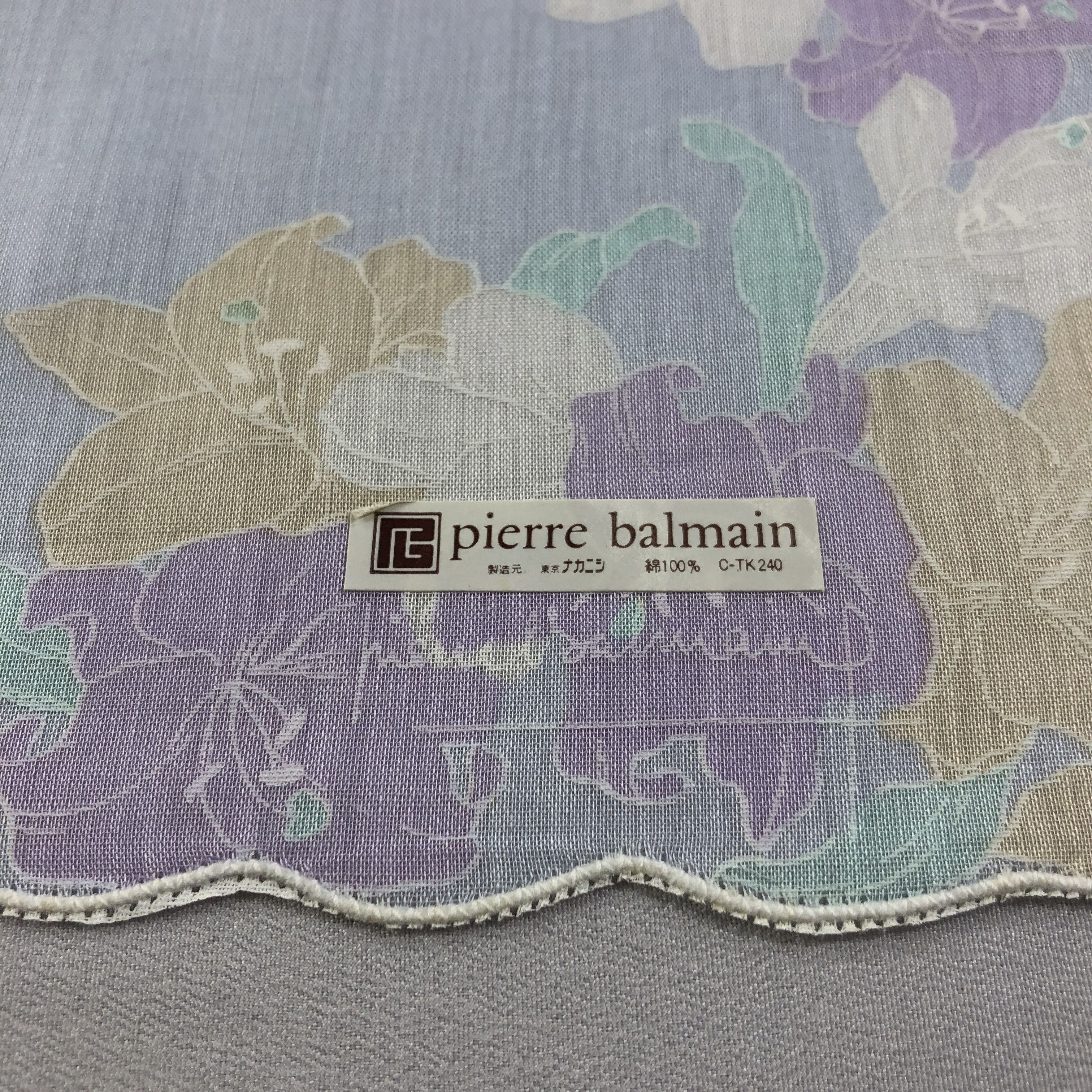 Pierre Balmain Pierre Balmain Handkerchief Neckerchief Bandana H1557 Size ONE SIZE - 4 Thumbnail