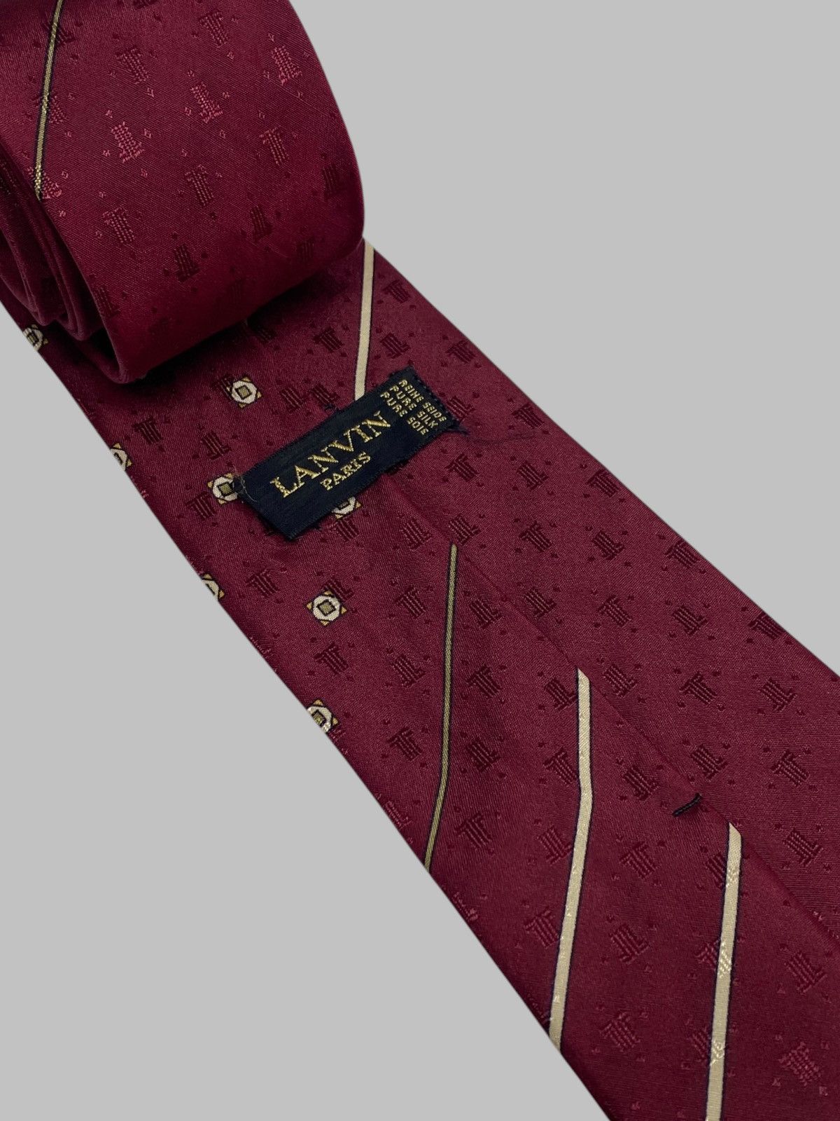 Lanvin Lanvin Paris Silk Tie Size ONE SIZE - 3 Thumbnail