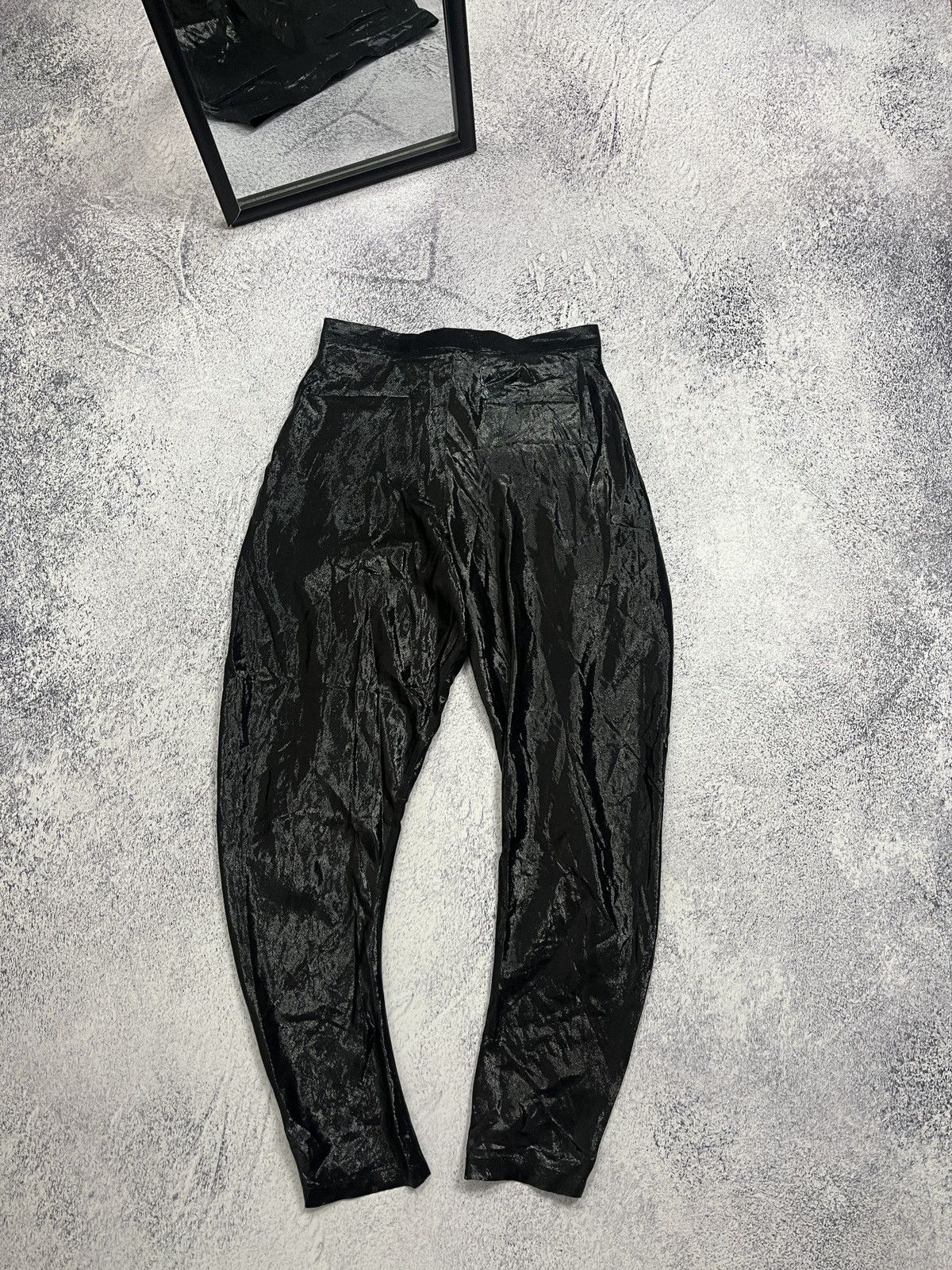 Balmain BNWT🔥 Balmain Paris Asymmetric Draped Silk Trousers Pants Size US 32 / EU 48 - 19 Thumbnail