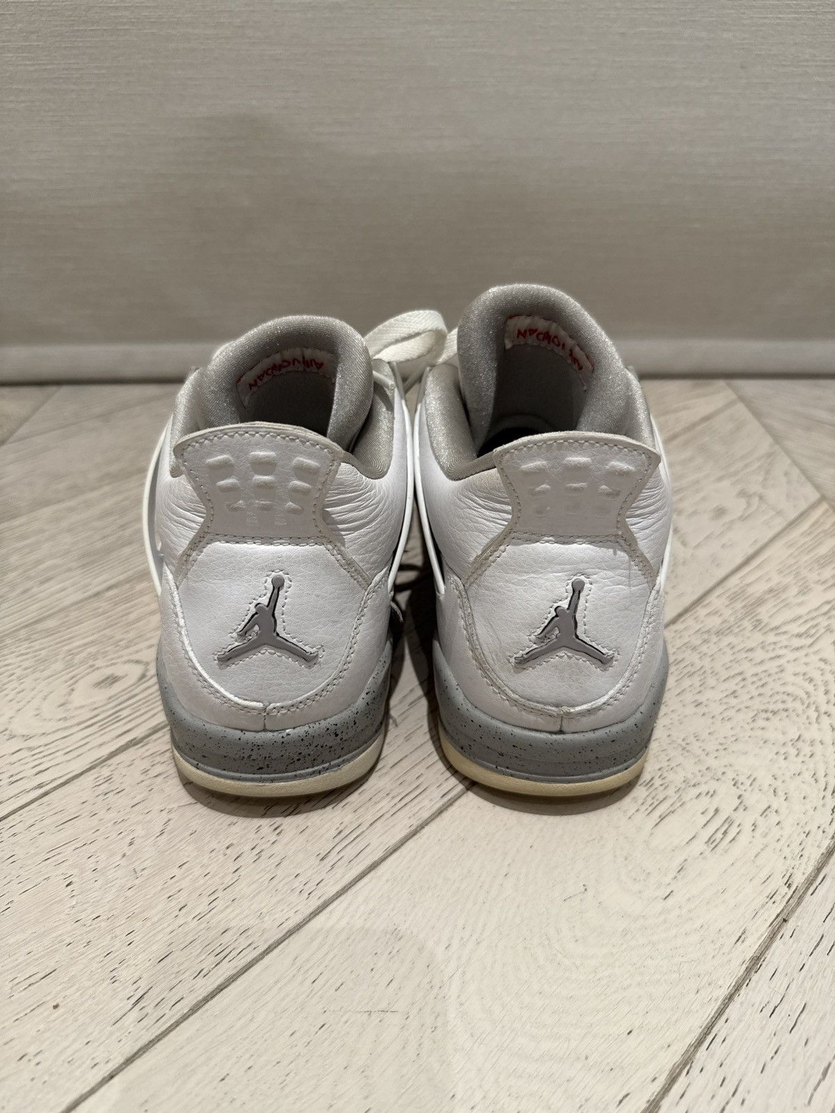 Nike Air Jordan 4 Retro GS ‘White Oreo’ Size US 6.5 / EU 39-40 - 5 Thumbnail