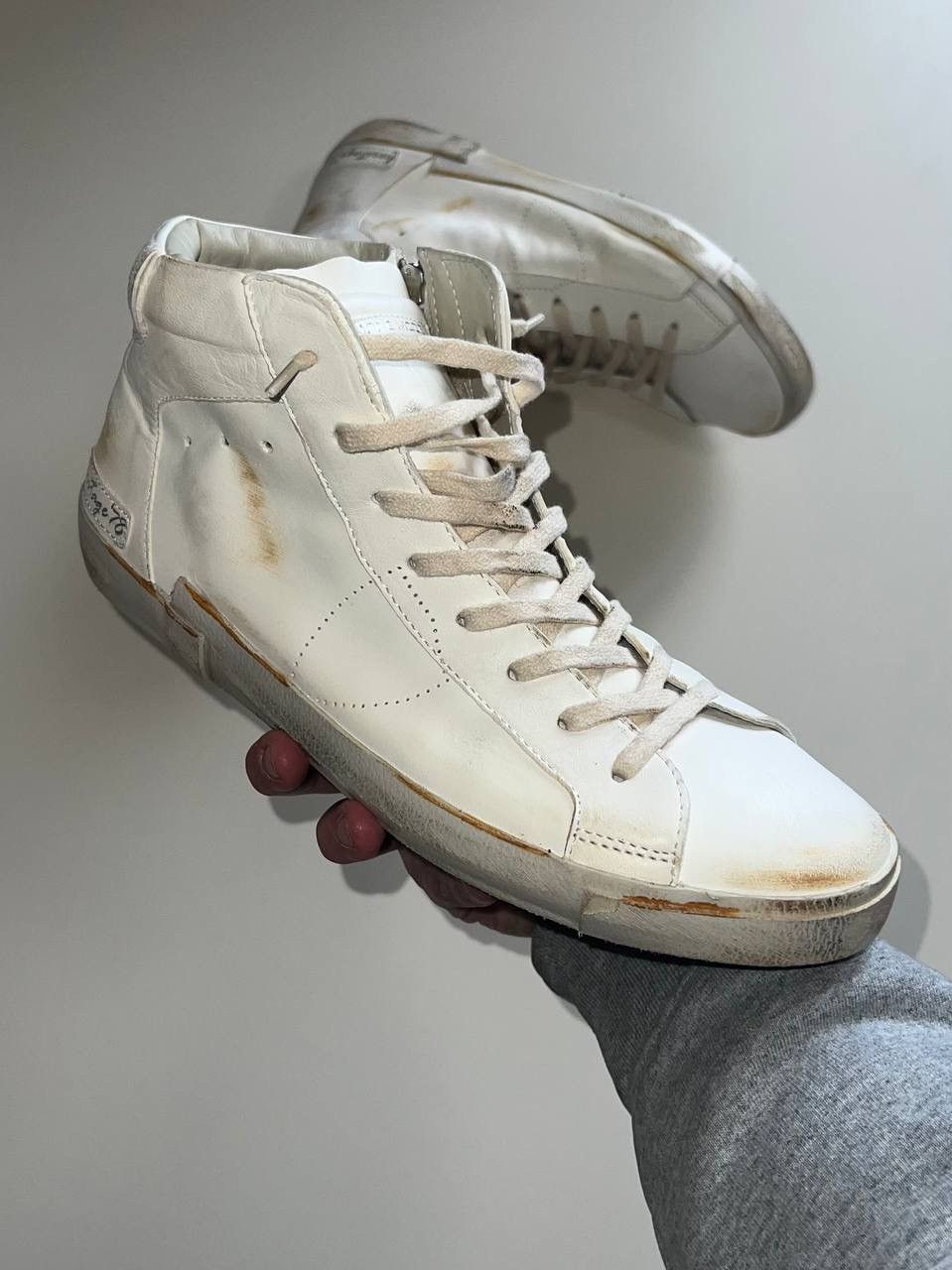 Philippe Model Philippe Model Leather Sneakers Size US 10 / EU 43 - 2 Thumbnail