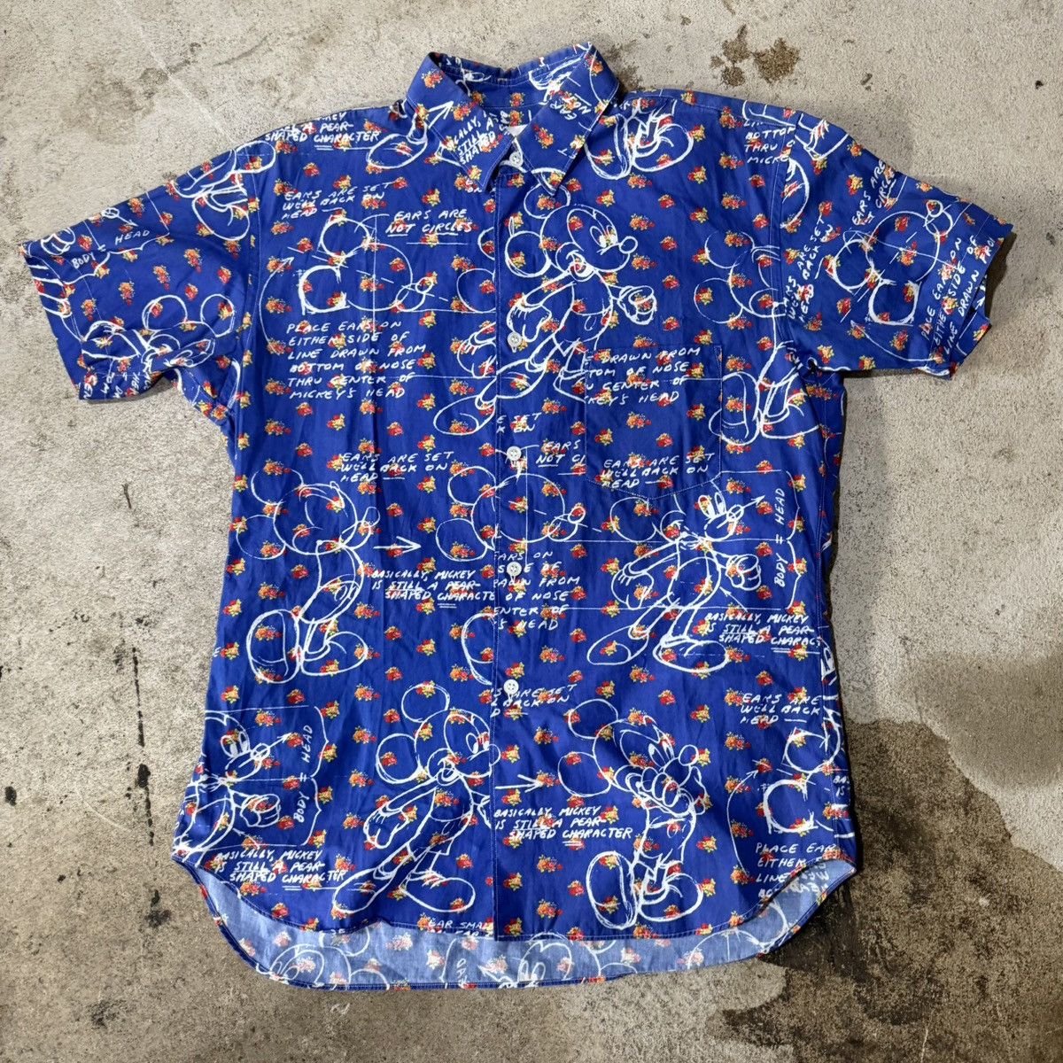 Comme des Garcons CDG Mickey Mouse Button Up Size US XS / EU 42 / 0 - 1 Preview