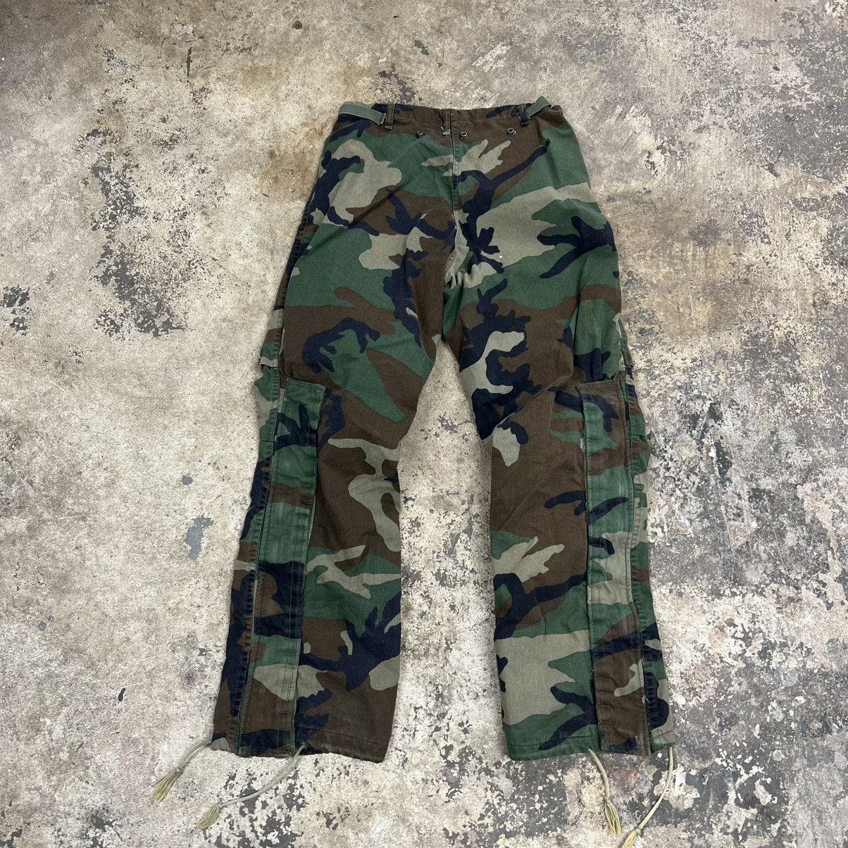 Vintage Vintage 80s camo military cargo pants Size 26" / US 2 / IT 38 - 6 Thumbnail