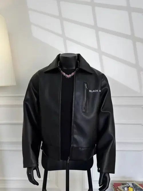 Japanese Brand Vintage Street Punk Aged PU Leather Jacket Coat Size US M / EU 48-50 / 2 - 4 Thumbnail