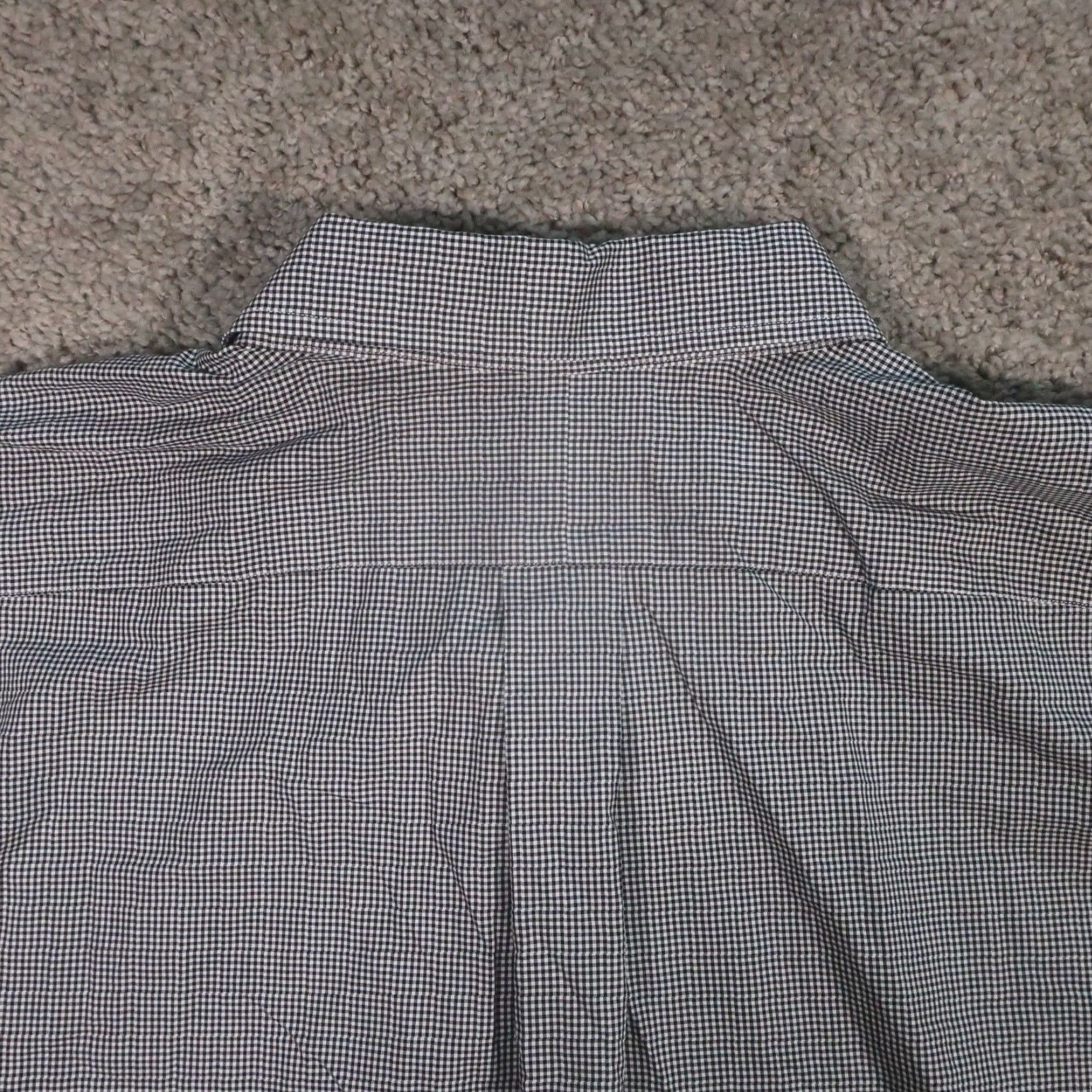 Ralph Lauren Ralph Lauren Button-Down Shirt Mens 3XLT Long Sleeve Black White Check EUC Size US XXL / EU 58 / 5 - 7 Thumbnail