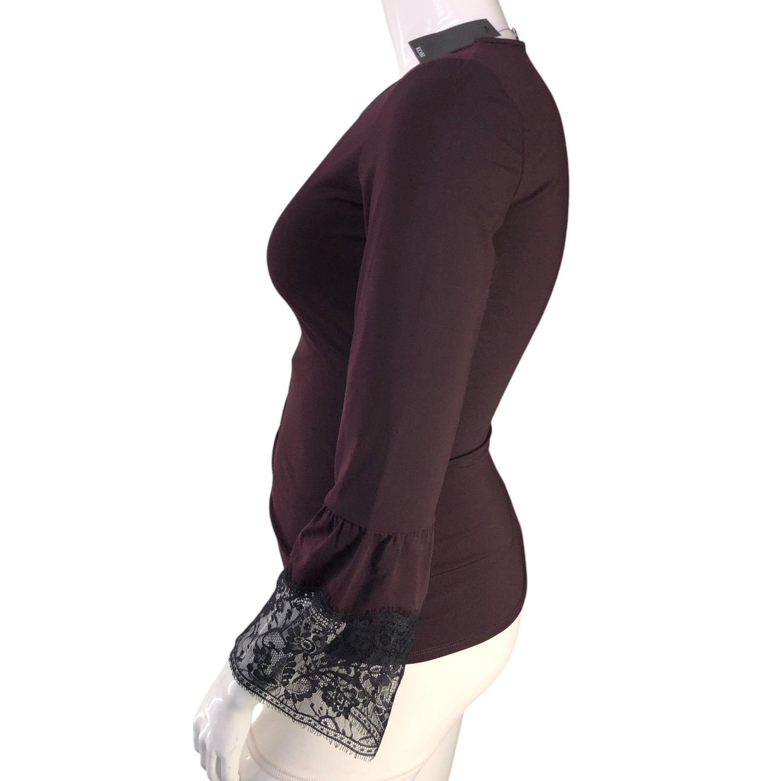 KOBI HALPERIN Kobi Halperin Size M Blouse Miley Top 3/4 Lace Sleeve NEW Size M / US 6-8 / IT 42-44 - 5 Thumbnail