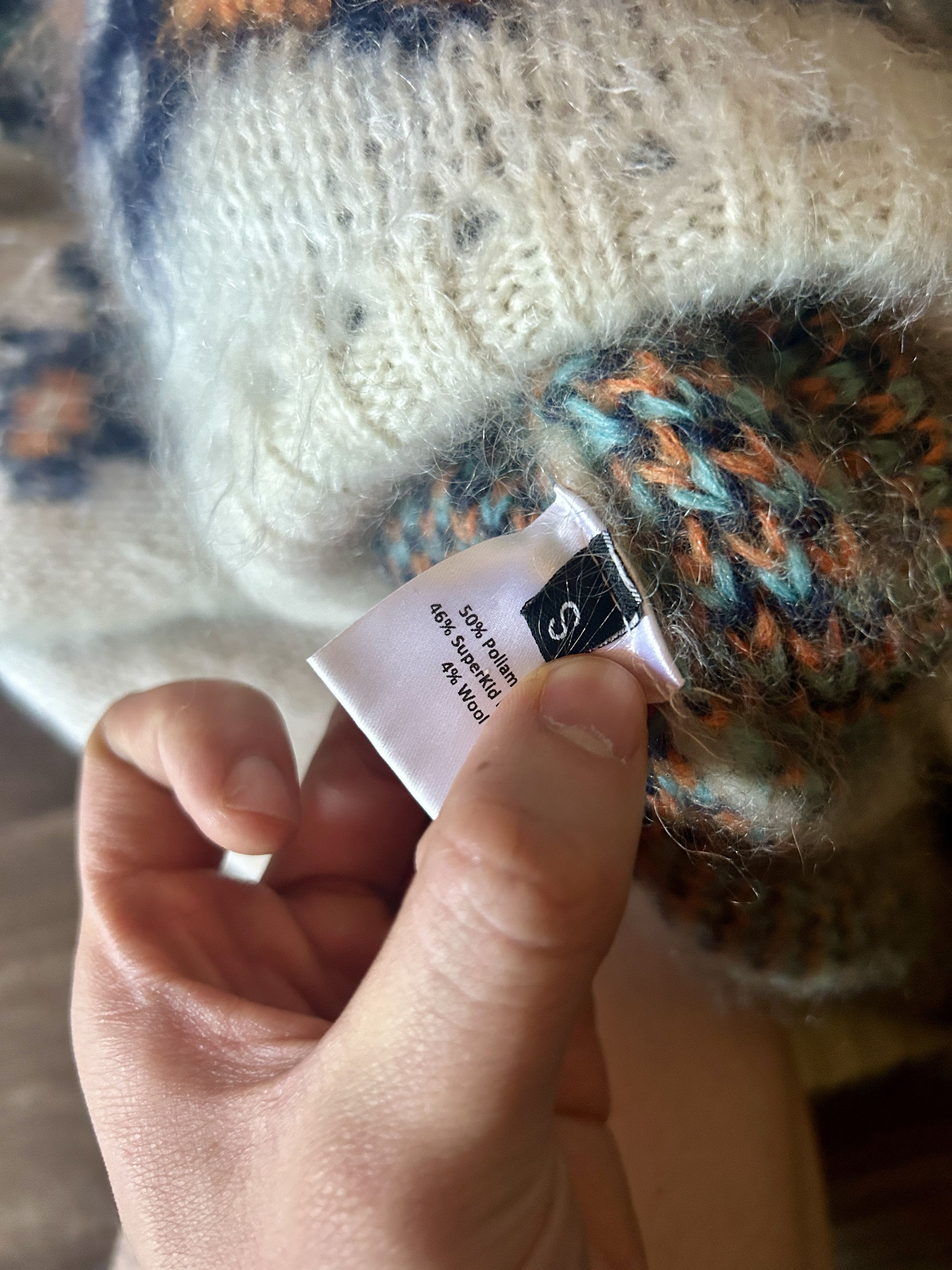 Y/Project Oversized Mohair Graphic Sweater Size US S / EU 44-46 / 1 - 4 Thumbnail