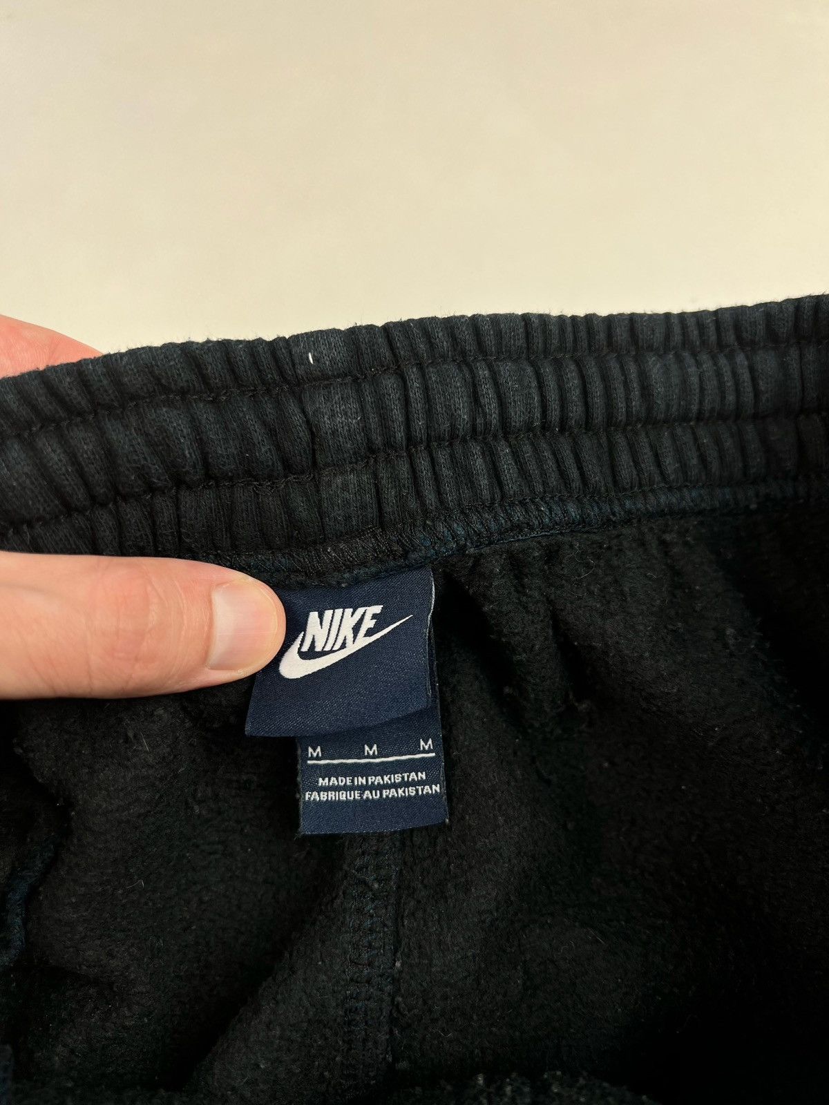 Nike × Vintage Vintage Y2K Nike Small Logo Heavy Cotton Sweatpants Size US 32 / EU 48 - 6 Thumbnail