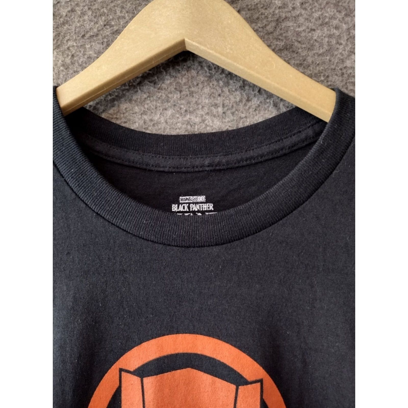 Vintage Marvel Marvel Studios Mens Black Panther Wakanda Forever Short Sleeve T Shirt Top XL Black Panther Shirt Mens XL Size US XL / EU 56 / 4 - 7 Thumbnail