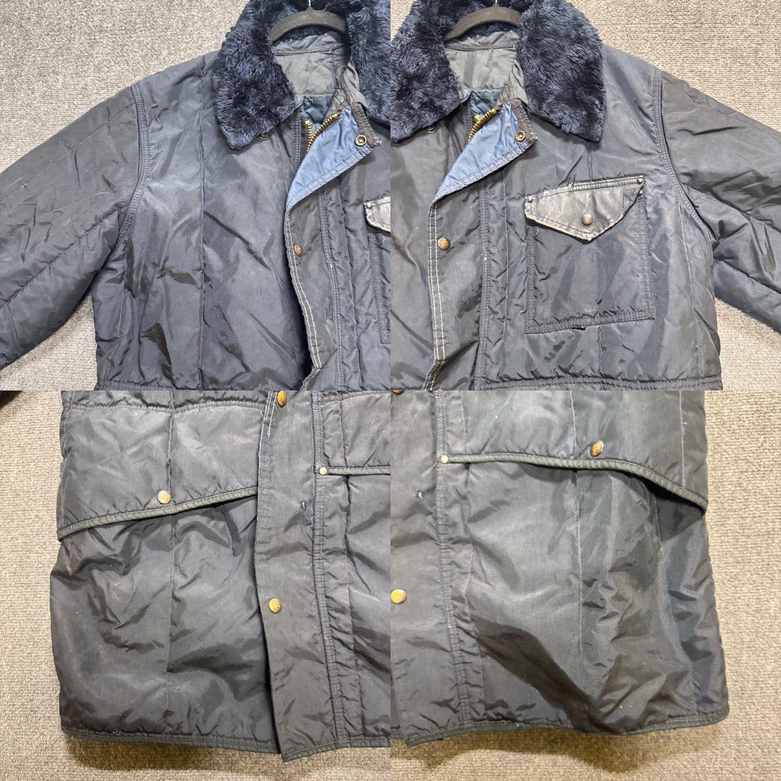 The Unbranded Brand RefrigiWear Jacket Mens 2XL Insulated Broken Zipper Fur Collar Puffer Black Size US XXL / EU 58 / 5 - 10 Thumbnail