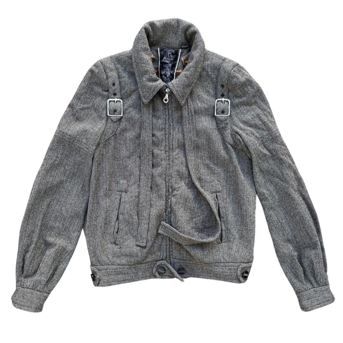 image of Avant Garde x L A M B L.a.m.b By Gwen Stefani Bondage Type Jacket Fall 2007 in Grey, Women's (Size 