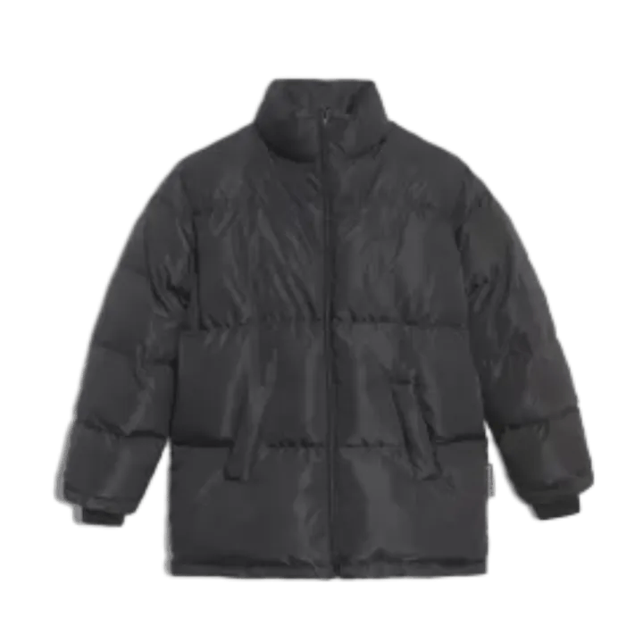 Balenciaga Balenciaga Black Logo Zip Puffer Jacket 0079-2507 Size US L / EU 52-54 / 3 - 1 Thumbnail