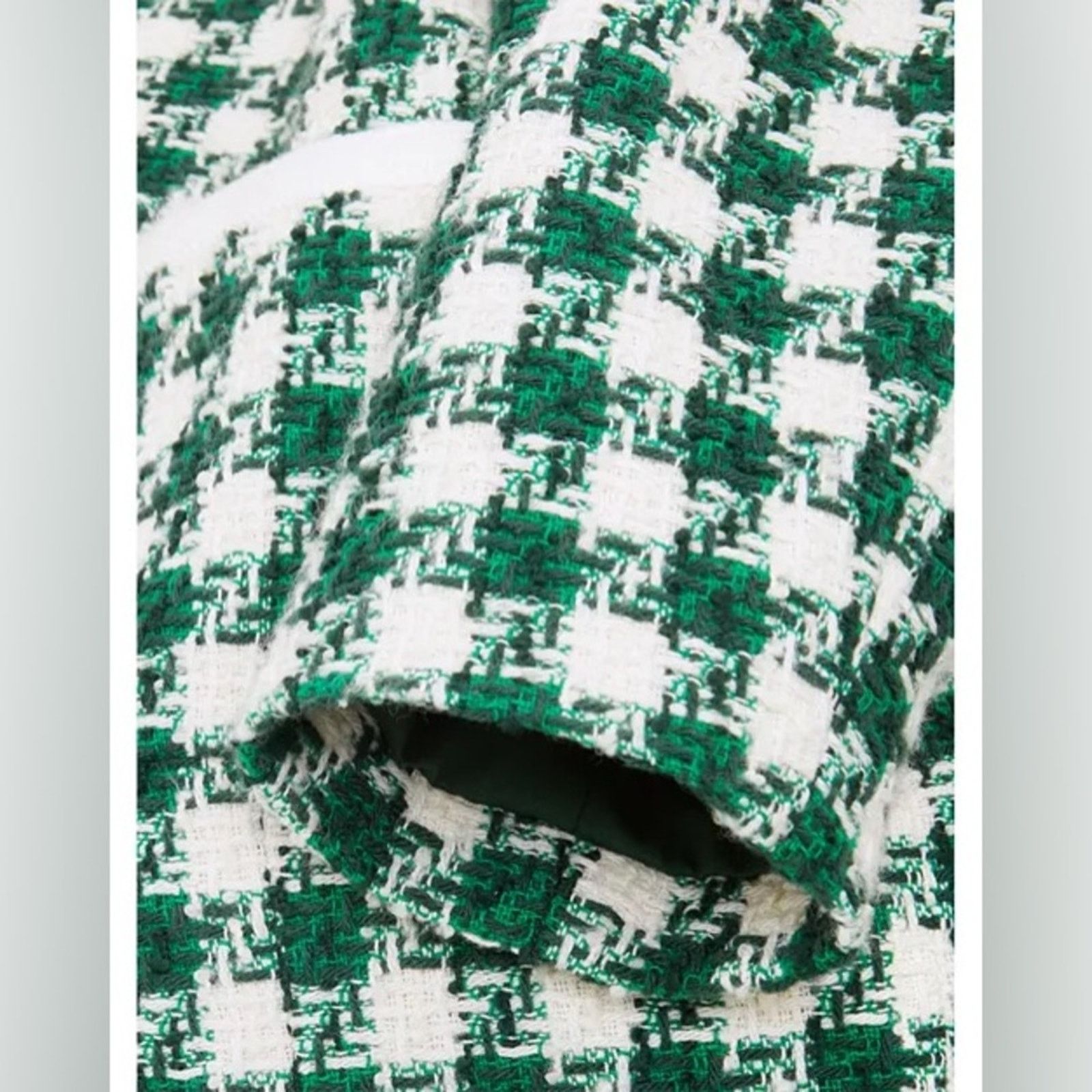 Hobbs London HOBBS LONDON Genevieve Houndstooth Checkered Jacket Size 14 Size XL / US 12-14 / IT 48-50 - 5 Thumbnail