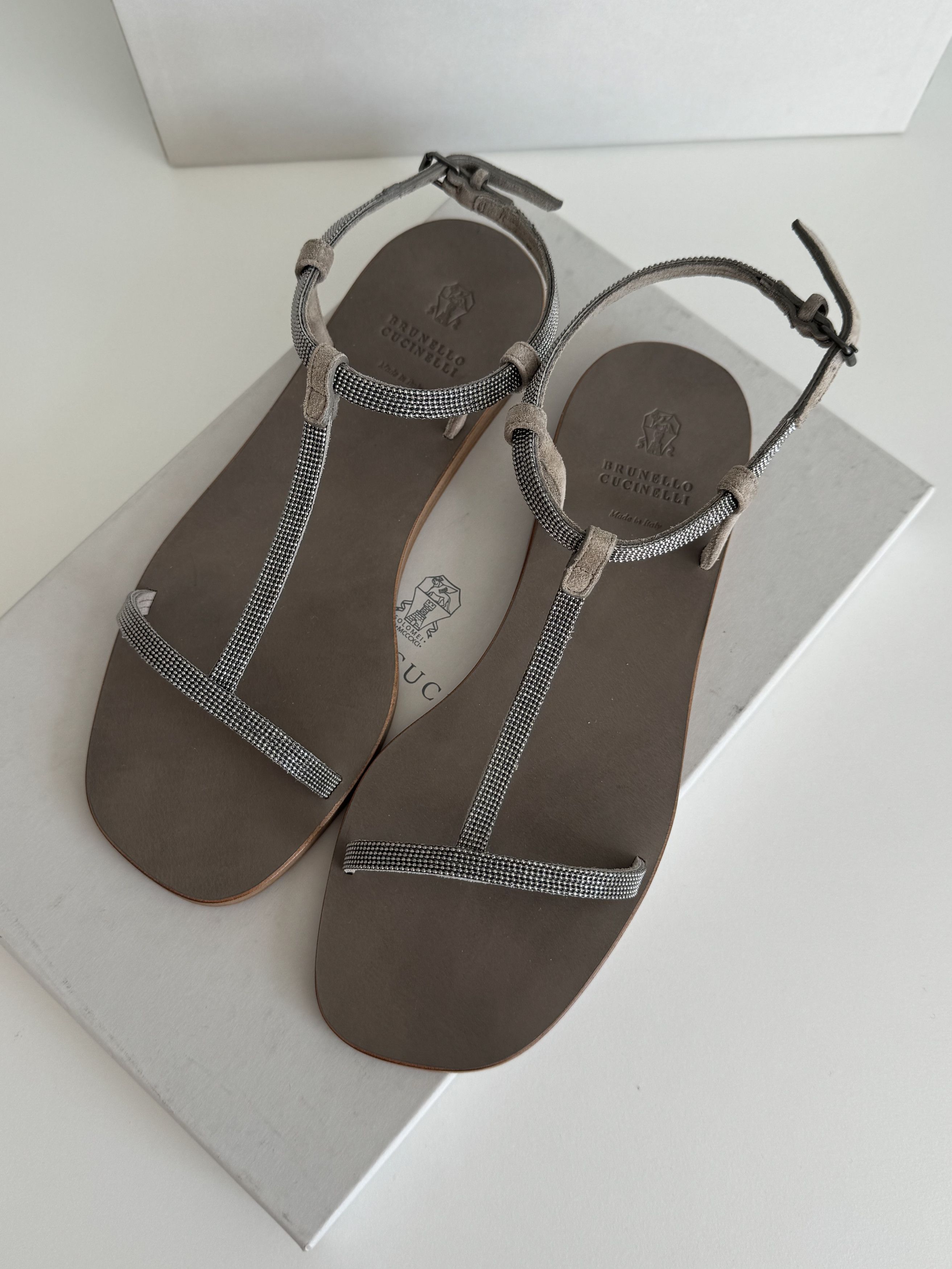 Brunello Cucinelli Brunello Cucinelli sandals | Size 36 Size US 6 / IT 36 - 1 Thumbnail