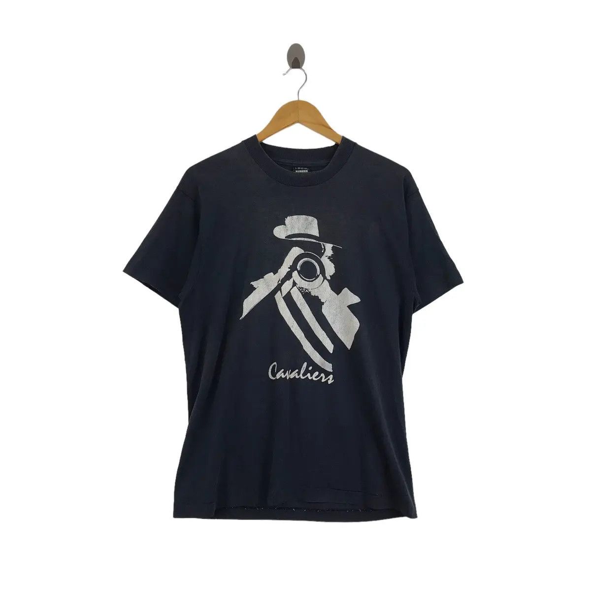 Vintage Vtg 80’ CAVALIERS ROYALIST EXPLORER Freedom tee shirt Size US L / EU 52-54 / 3 - 1 Thumbnail