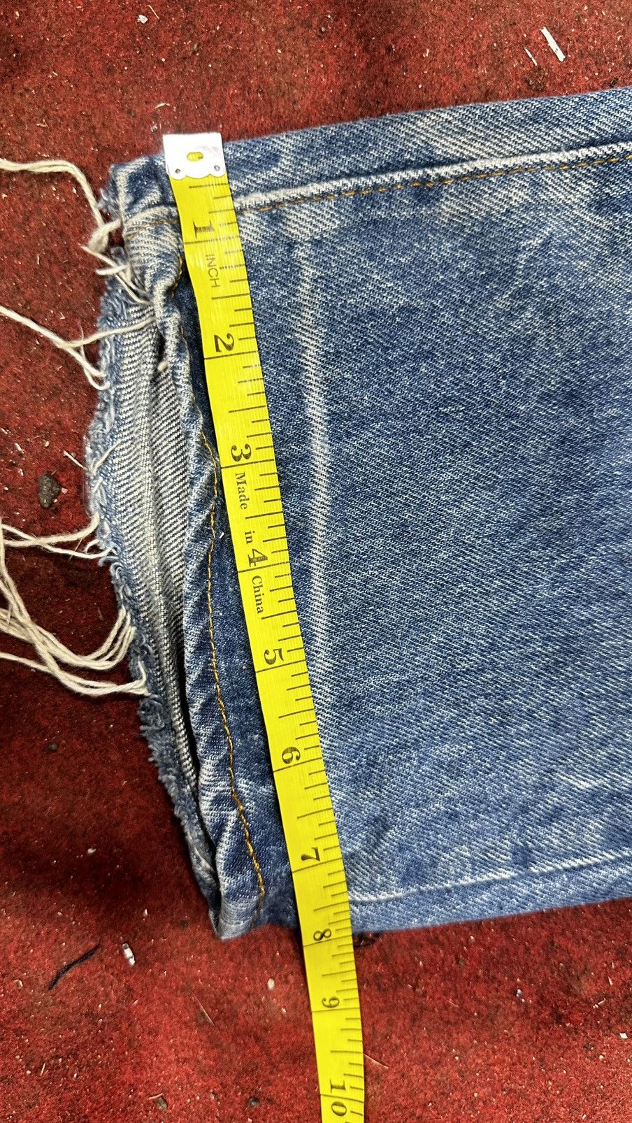 Levi's Vintage Levis 501 Distressed Faded Jeans Size US 31 - 11 Thumbnail