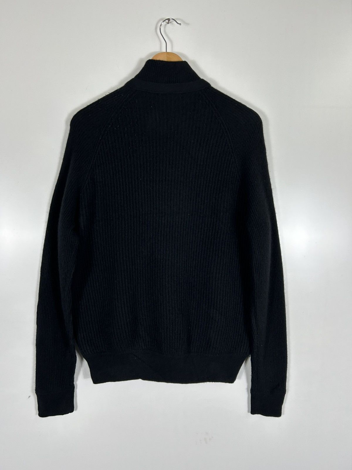 Homespun Knitwear × Japanese Brand 🔥TakashiMaya Quilted Sleeve Knit Zipper Jacket Size US L / EU 52-54 / 3 - 12 Thumbnail