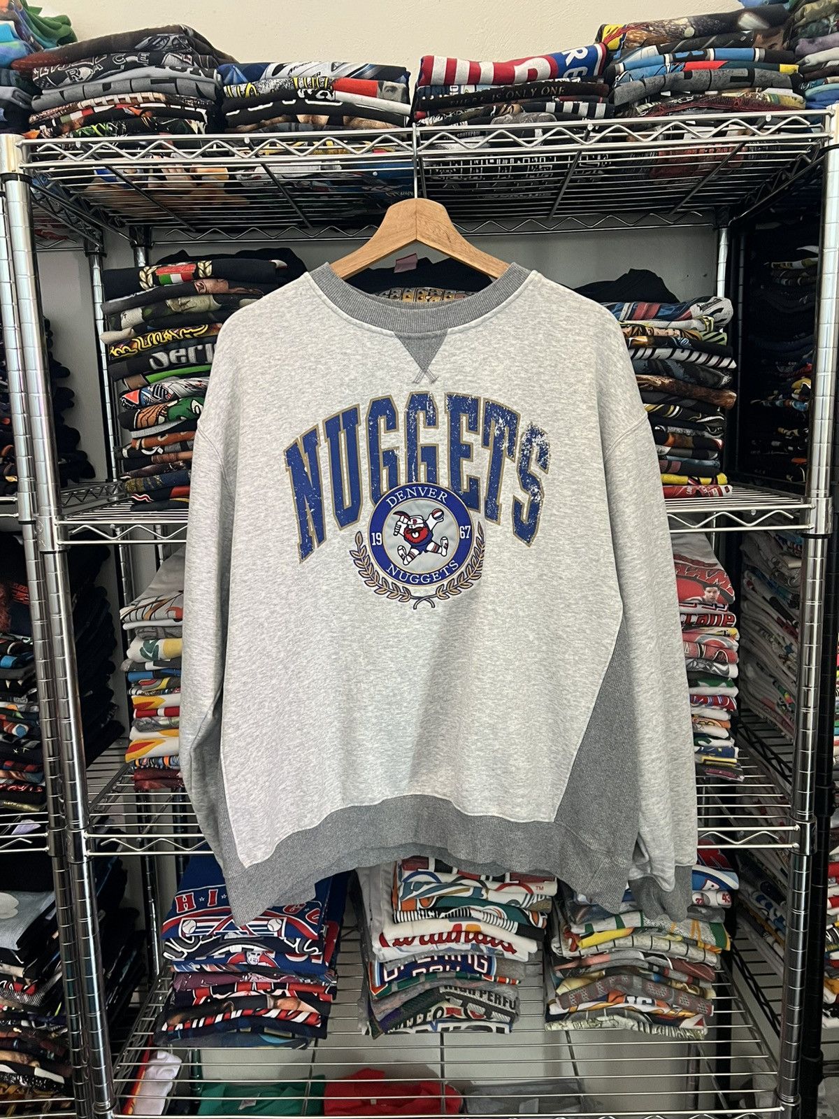 Mitchell & Ness NBA Denver Nuggets Crewneck Size US L / EU 52-54 / 3 - 1 Thumbnail
