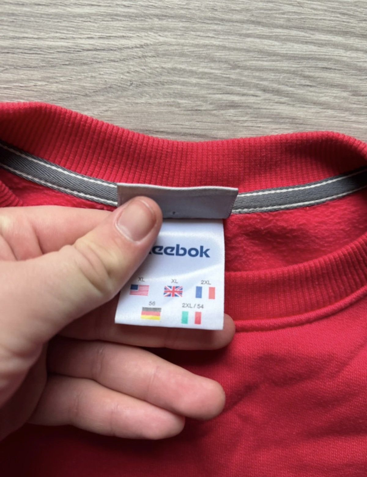 Reebok Reebok vintage sweatshirt big logo Y2K Size US XL / EU 56 / 4 - 5 Thumbnail