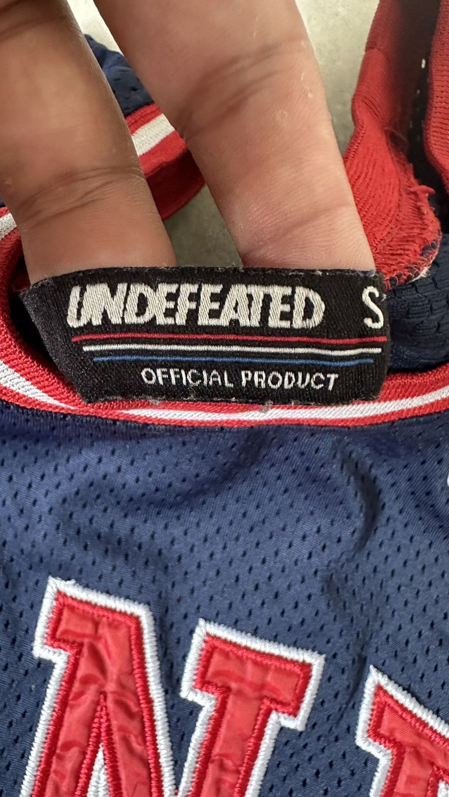 Undefeated UNDEFEATED BASKETBALL JERSEY Size US M / EU 48-50 / 2 - 7 Thumbnail