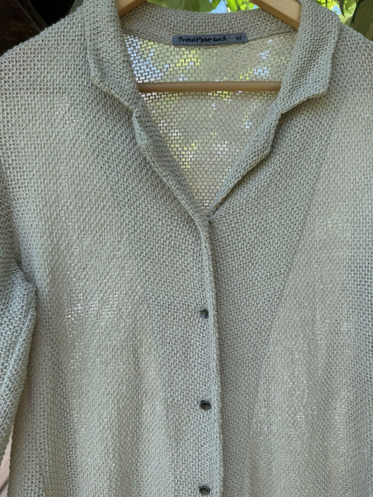 Other Transit Par Such Italy Longline Cardigan Coatigan Shirt Size S / US 4 / IT 40 - 19 Thumbnail