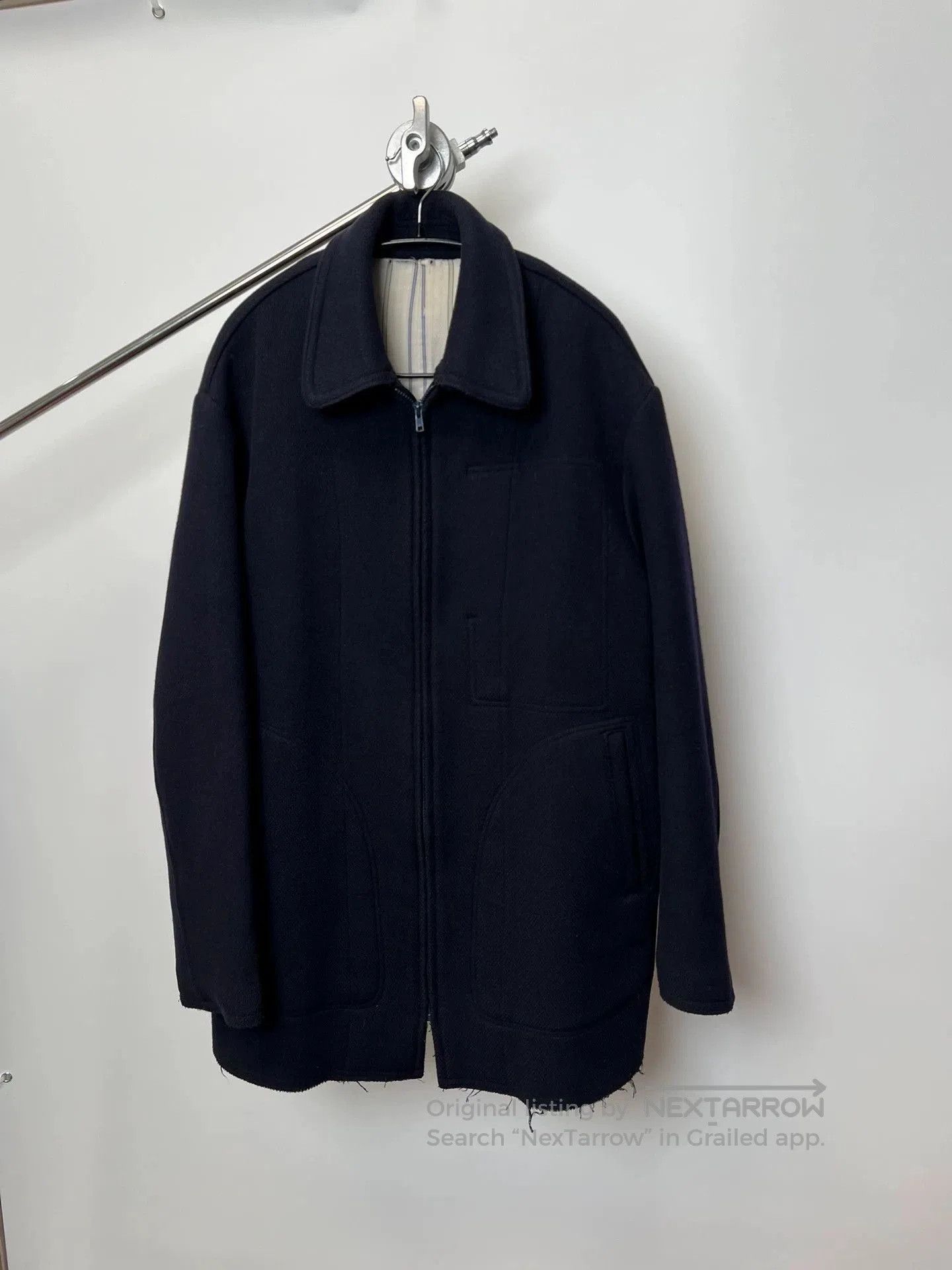 Yohji Yamamoto Black Long Sleeve Zip. Size US L / EU 52-54 / 3 - 2 Thumbnail