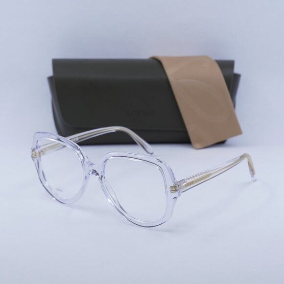 Loewe Loewe LW50078I 026 Eyeglasses Transparent 54mm Geometric Size ONE SIZE - 10 Thumbnail