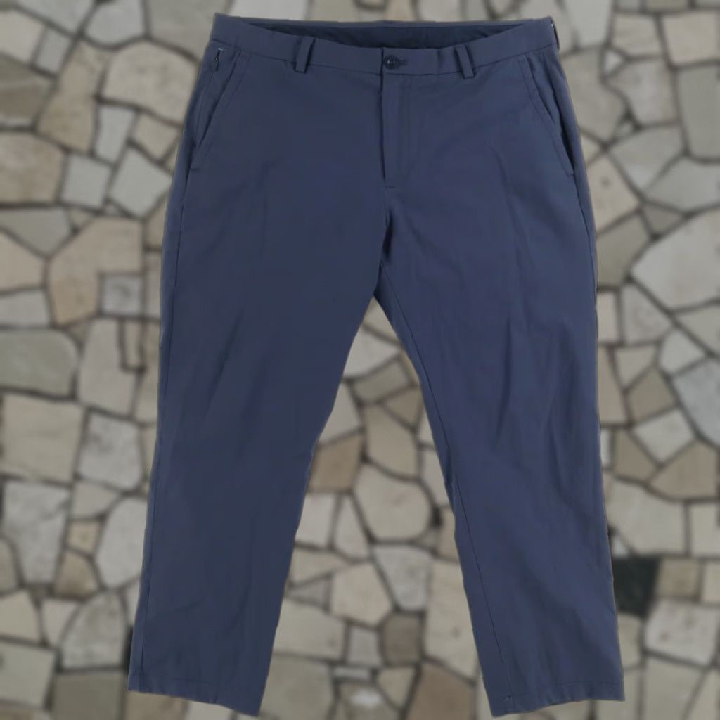 Vineyard Vines High Stretch OTG Performance Pants Navy Blue Men's 36 Chino Regular Fit Cotton Blend 36 Regular Mens